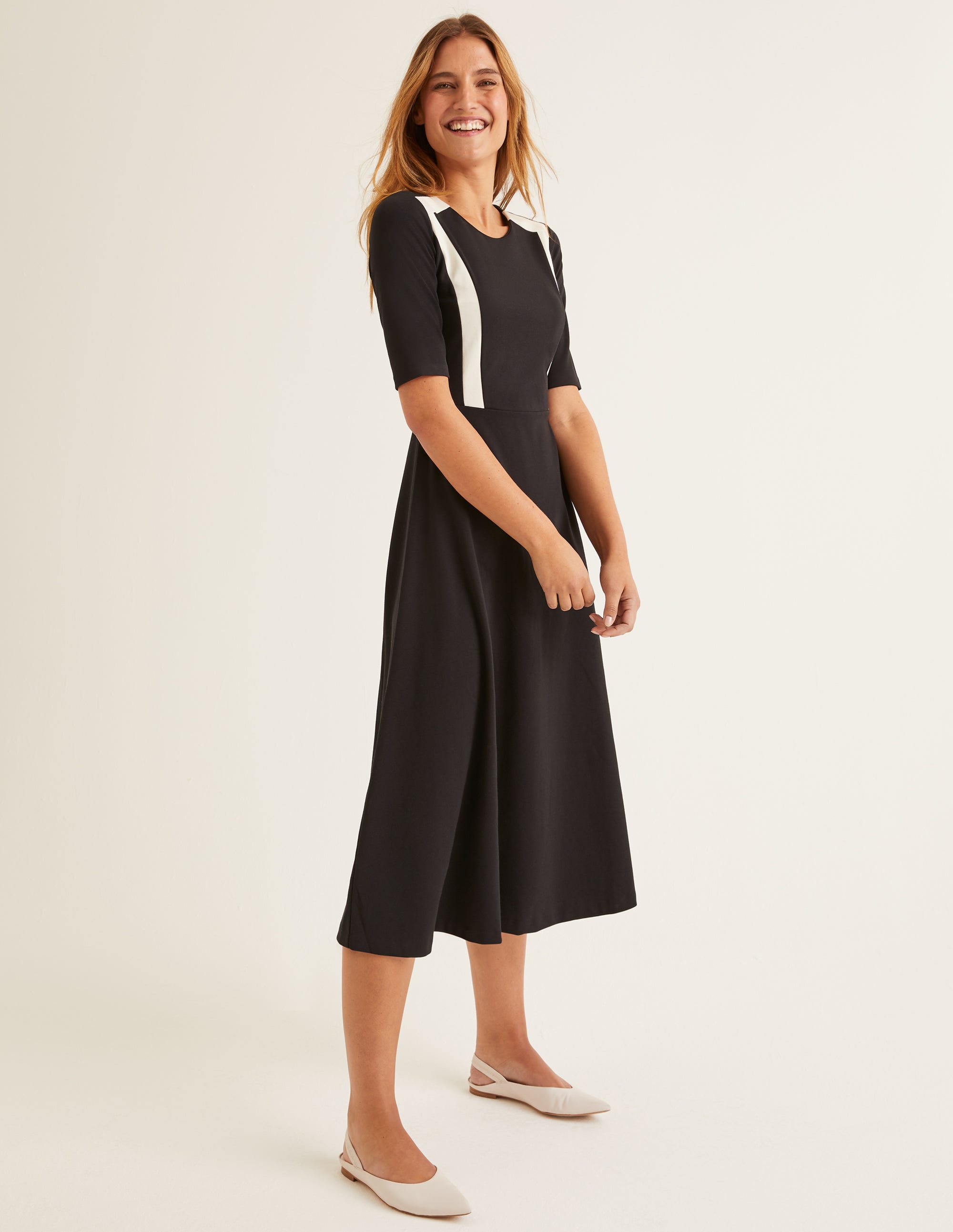 emma ponte dress boden