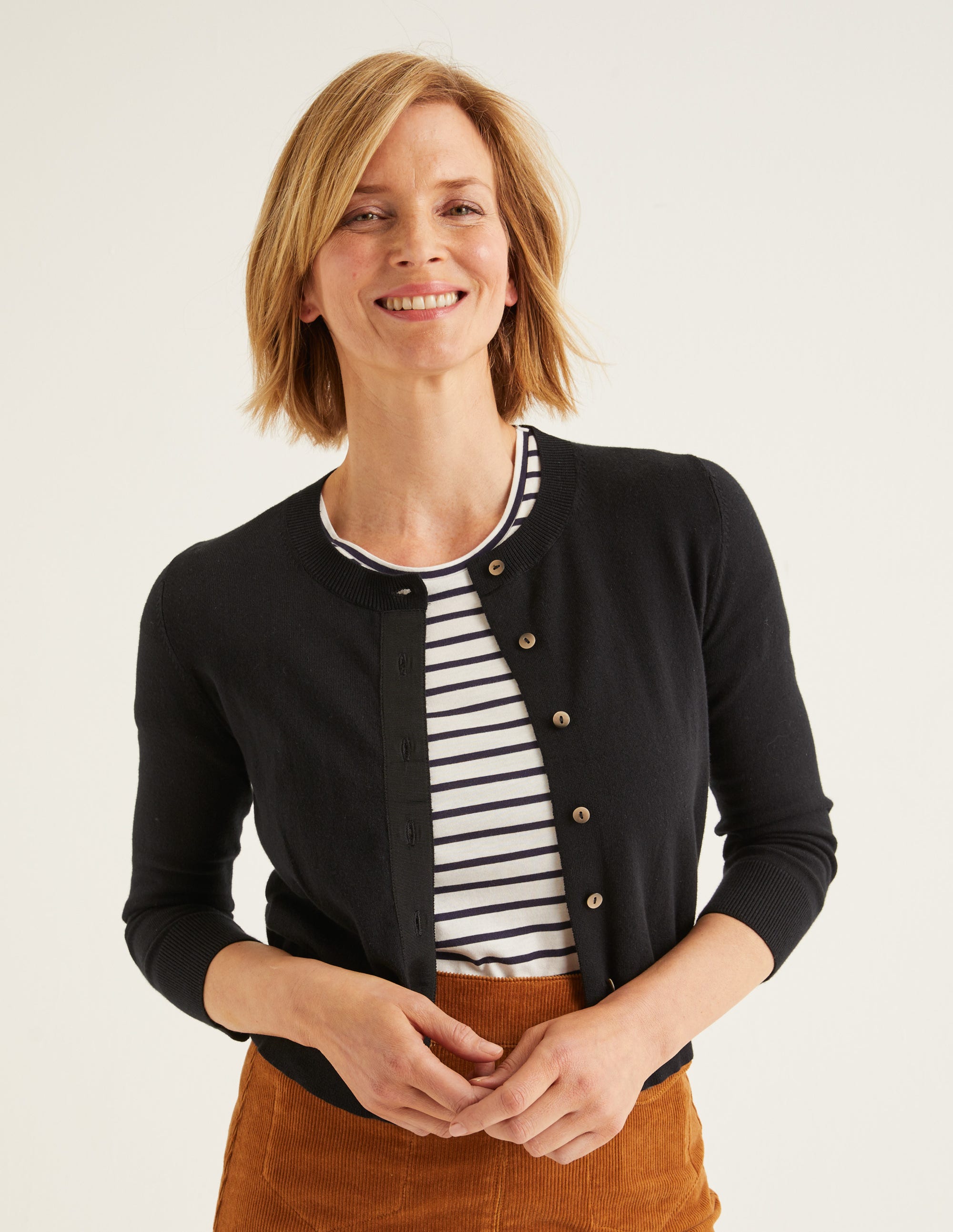 Amelia Crop Cardigan Blue Lagoon Amelia Crop Cardigan Blue Lagoon