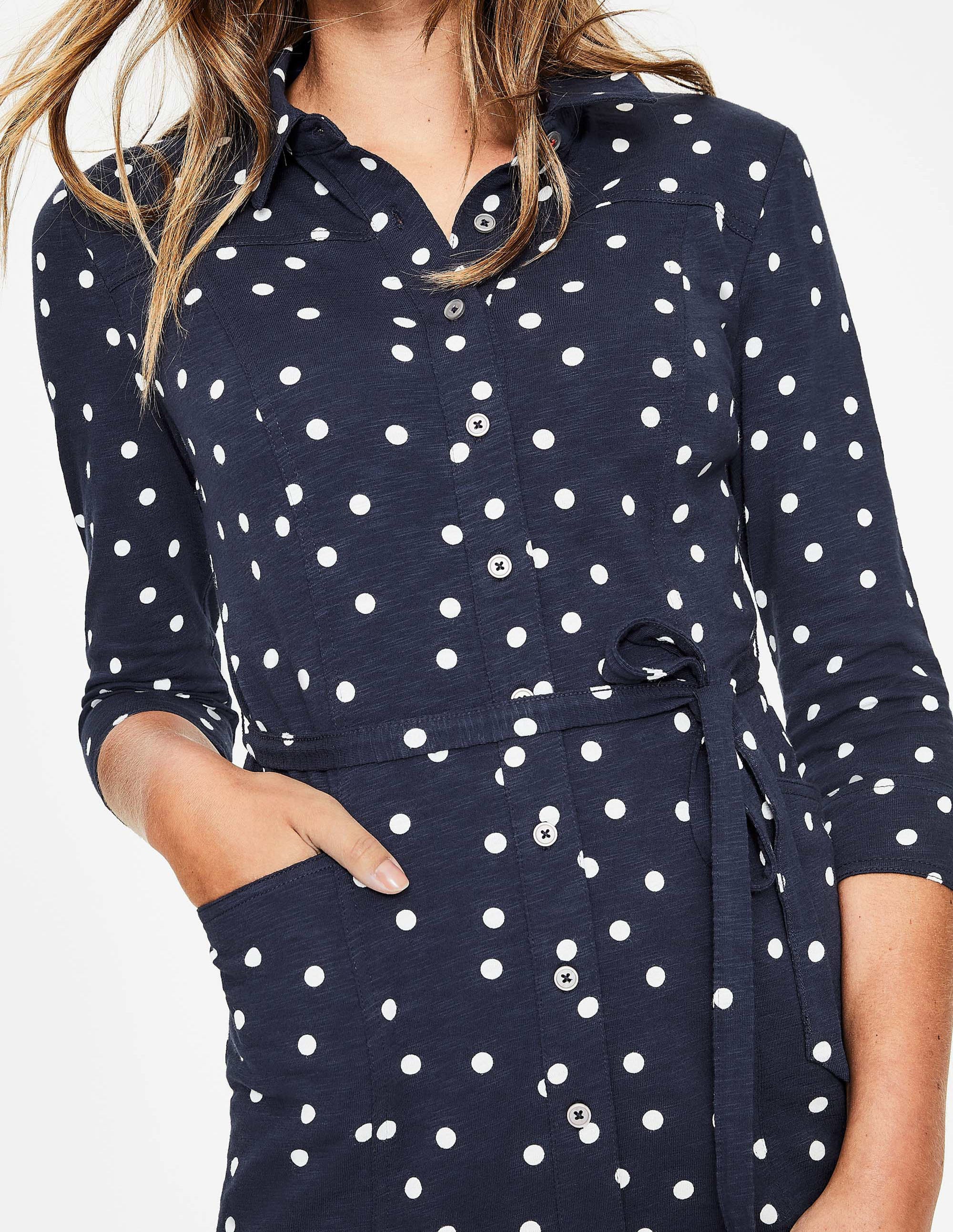 tara jersey shirt dress boden
