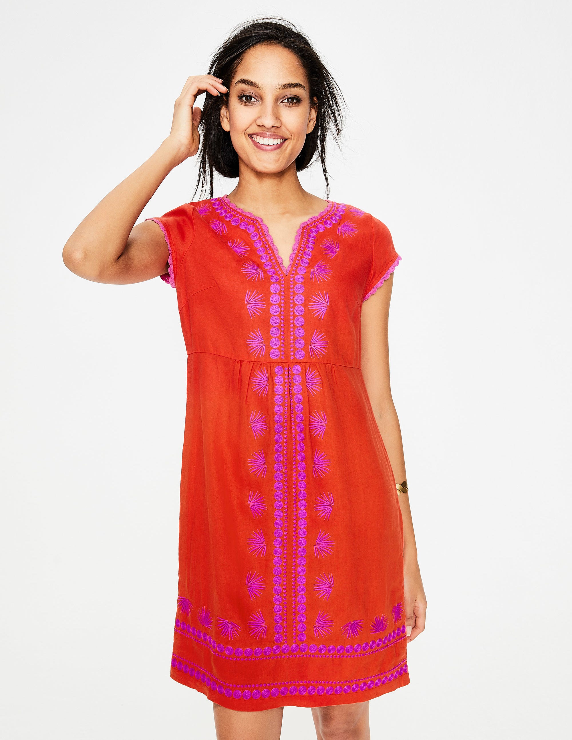 boden sena embroidered jersey dress