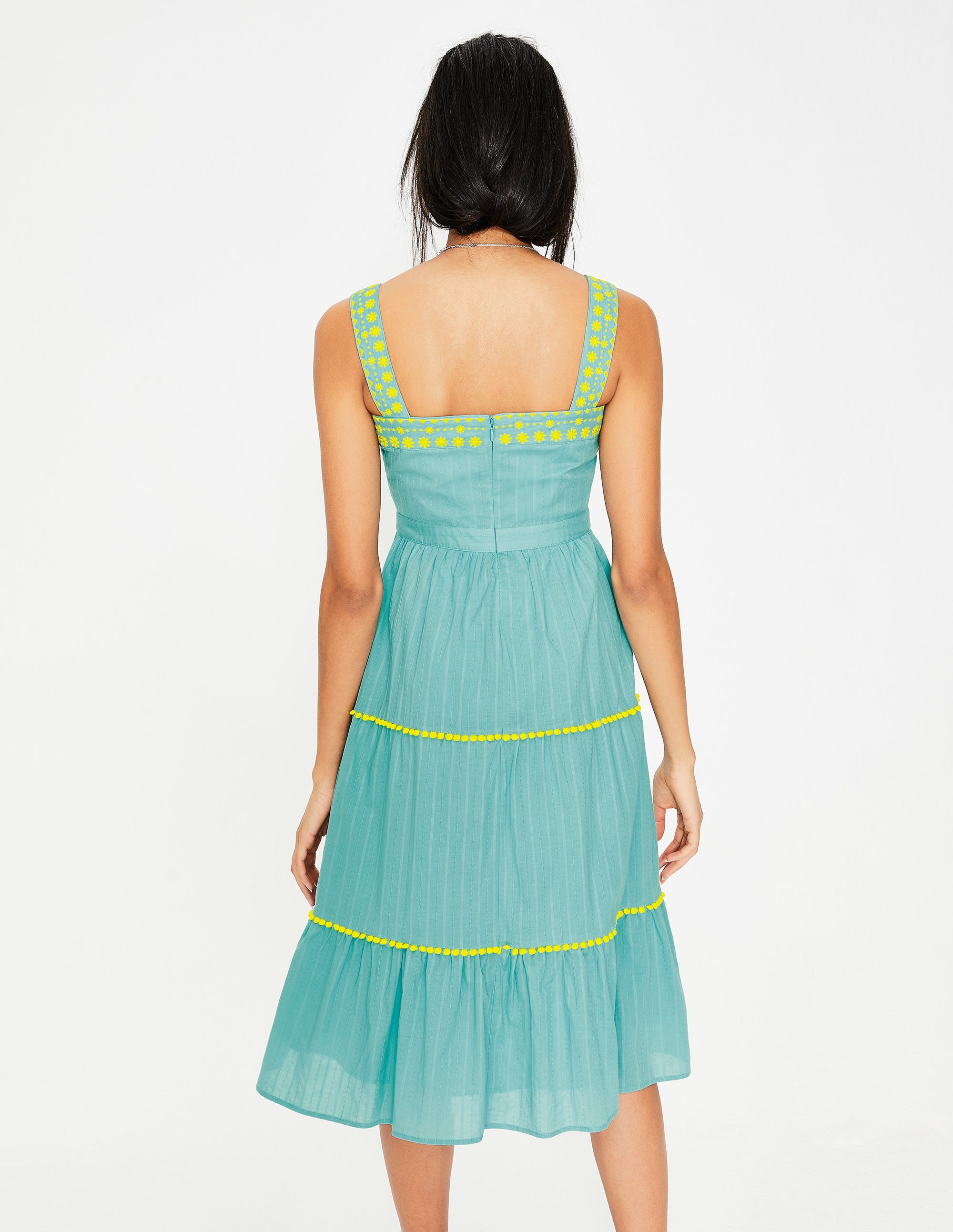 mini boden embroidered floaty dress