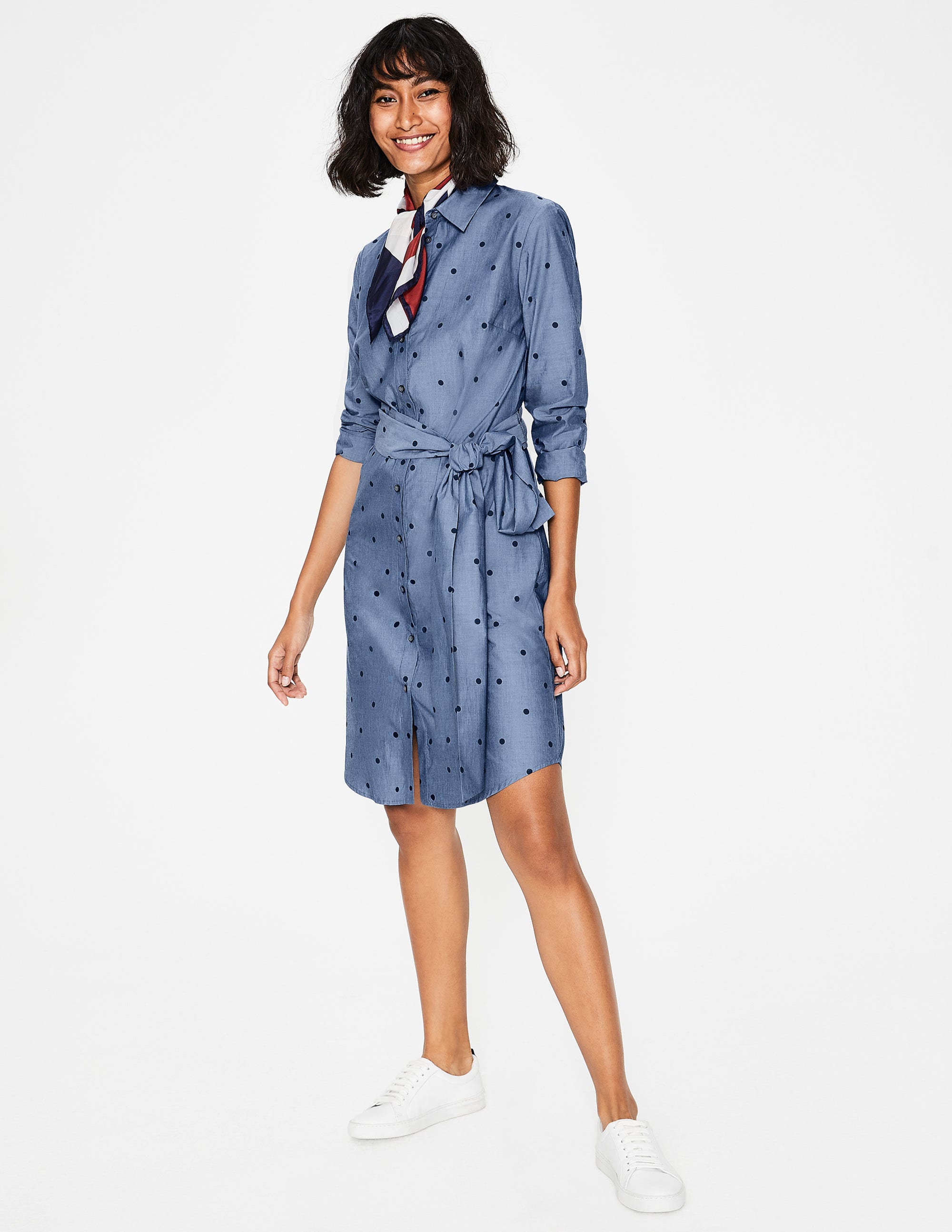 boden modern shirt dress