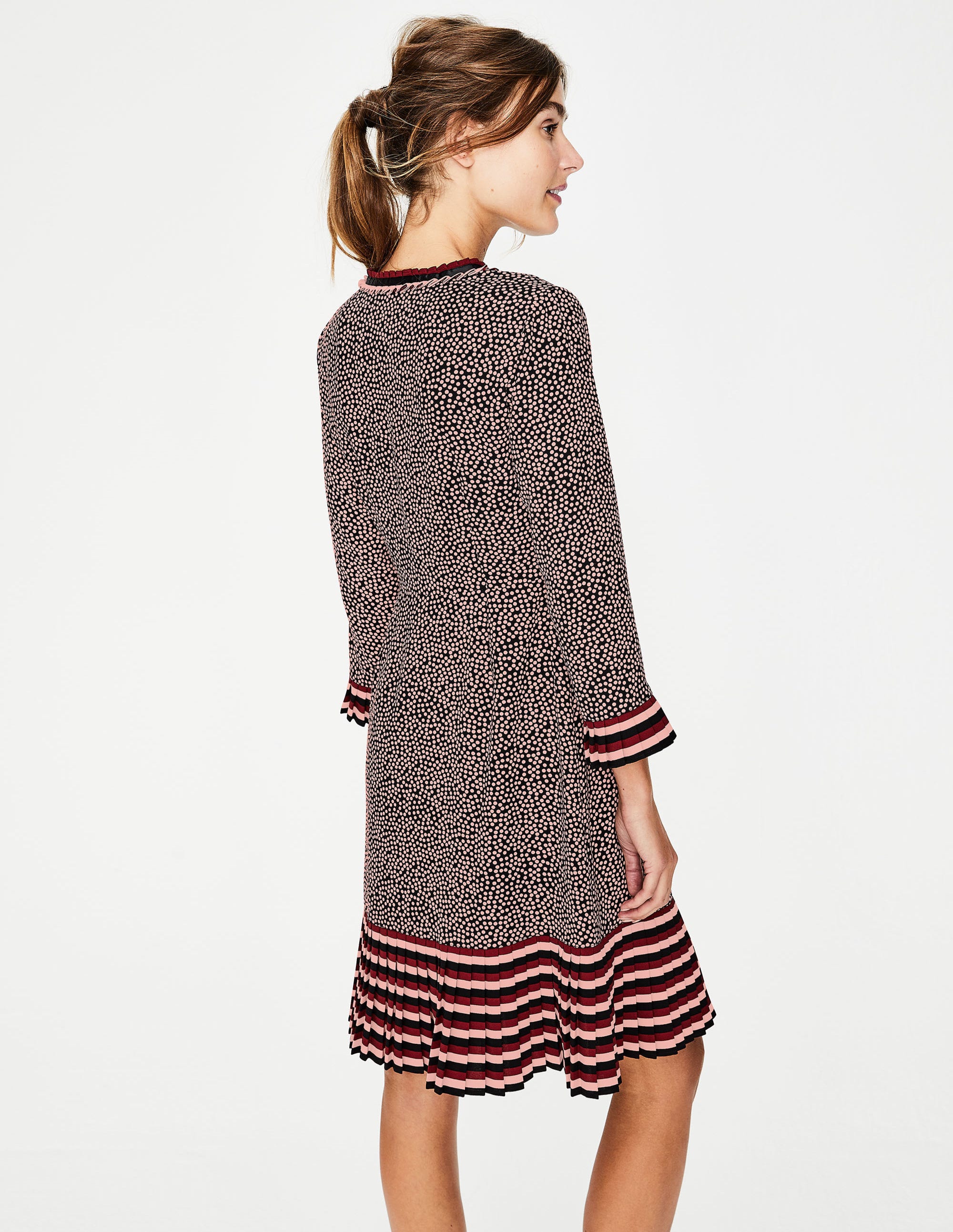 boden lara pleat dress