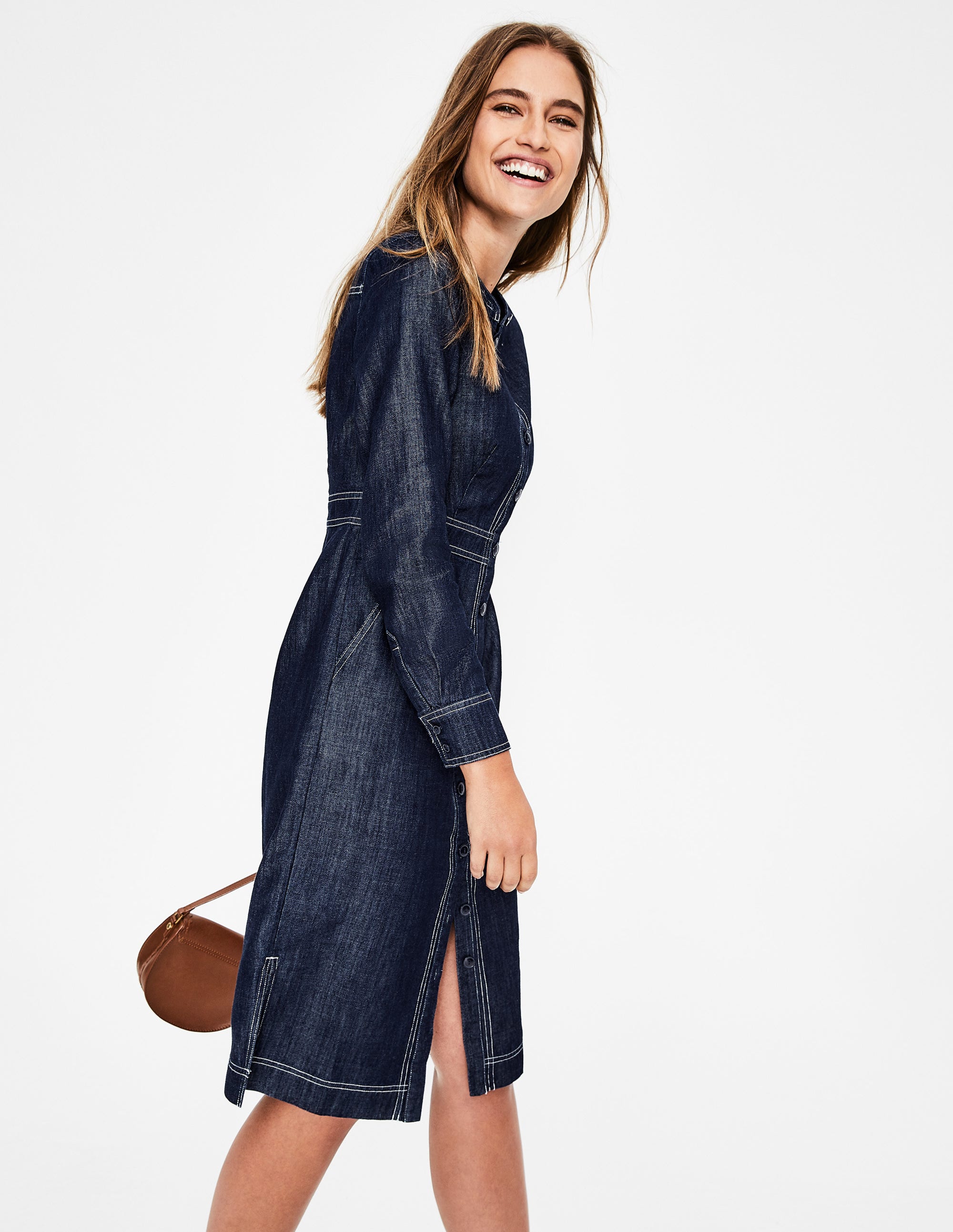 boden sara denim dress