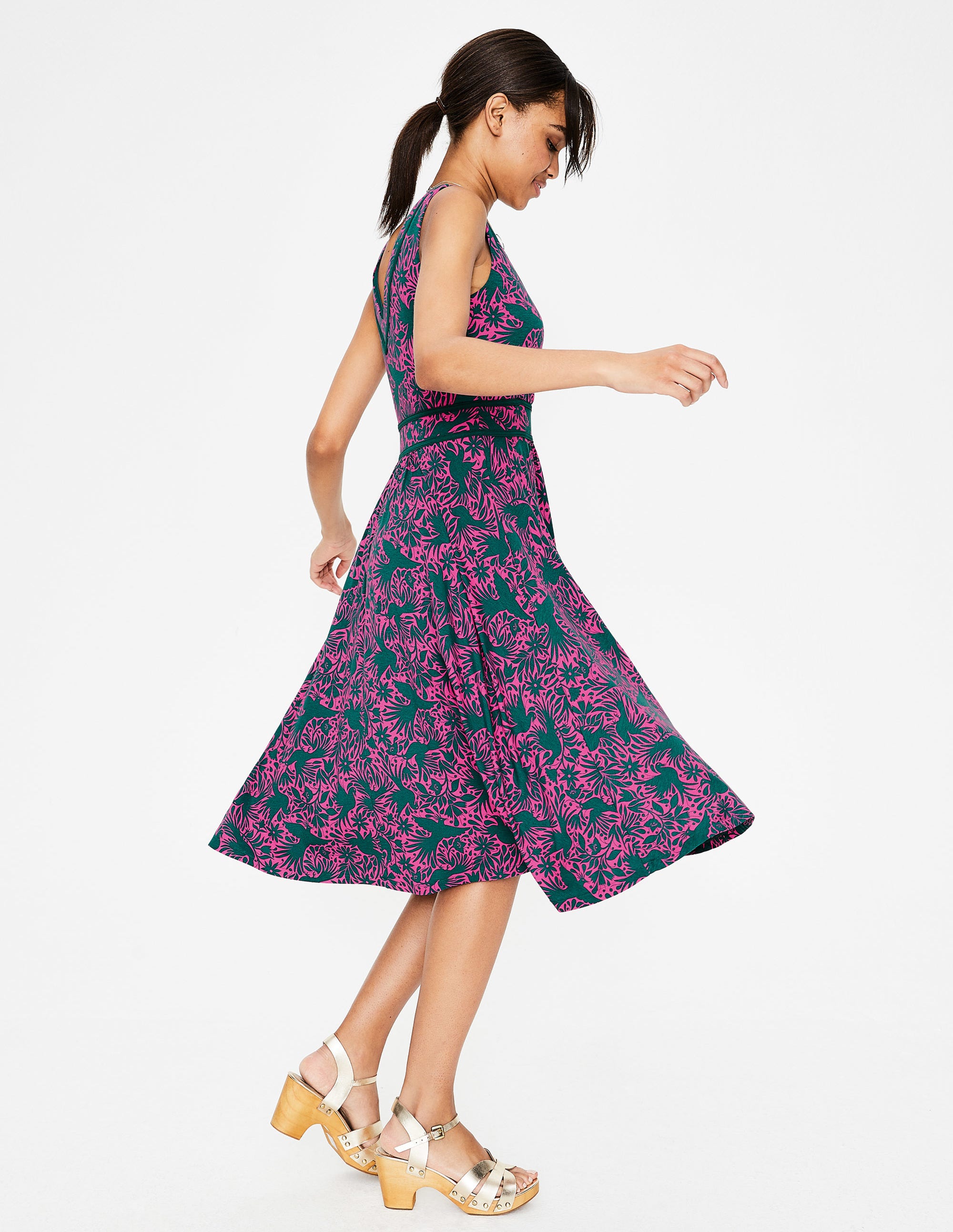 boden lorna jersey dress