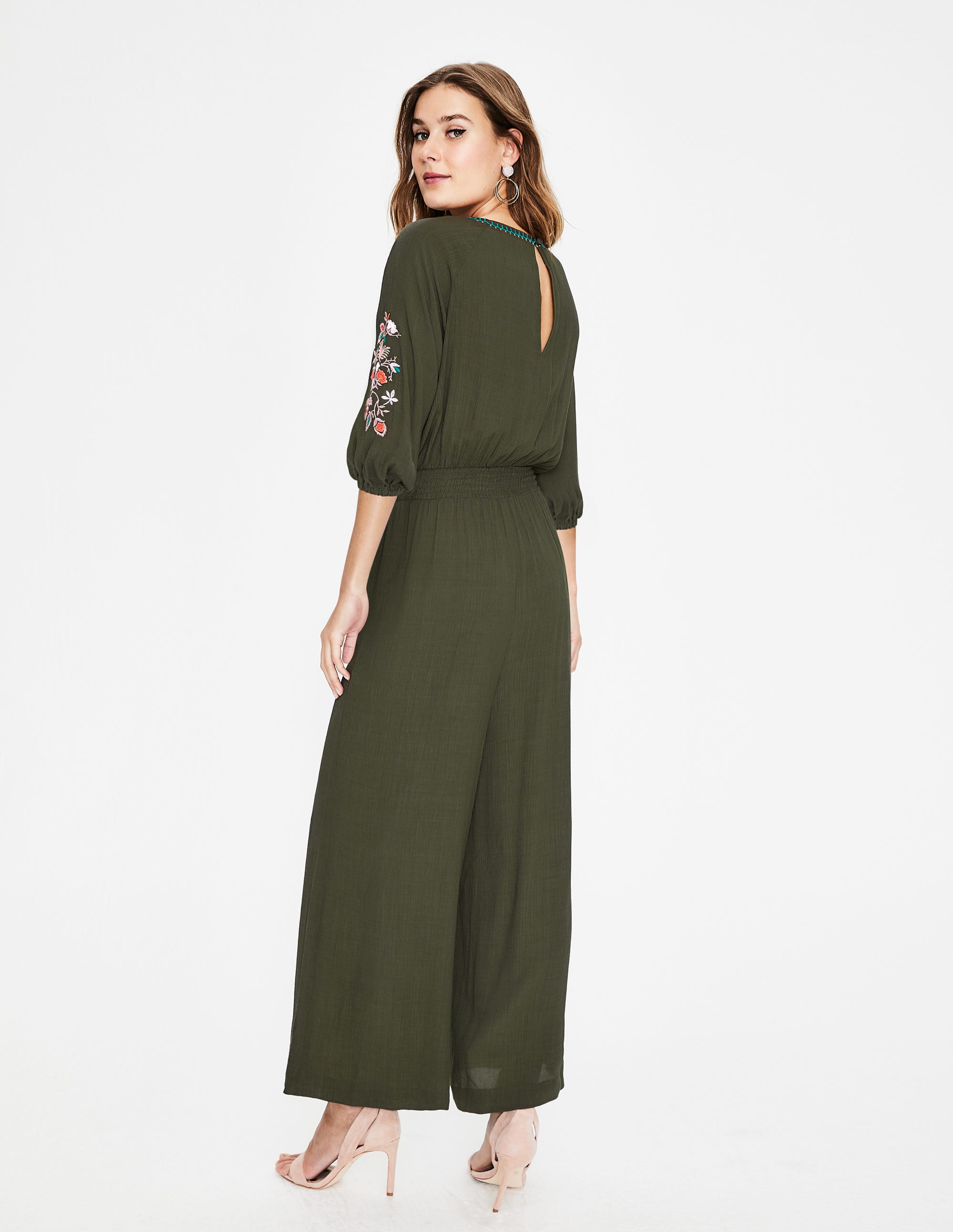 boden khaki jumpsuit