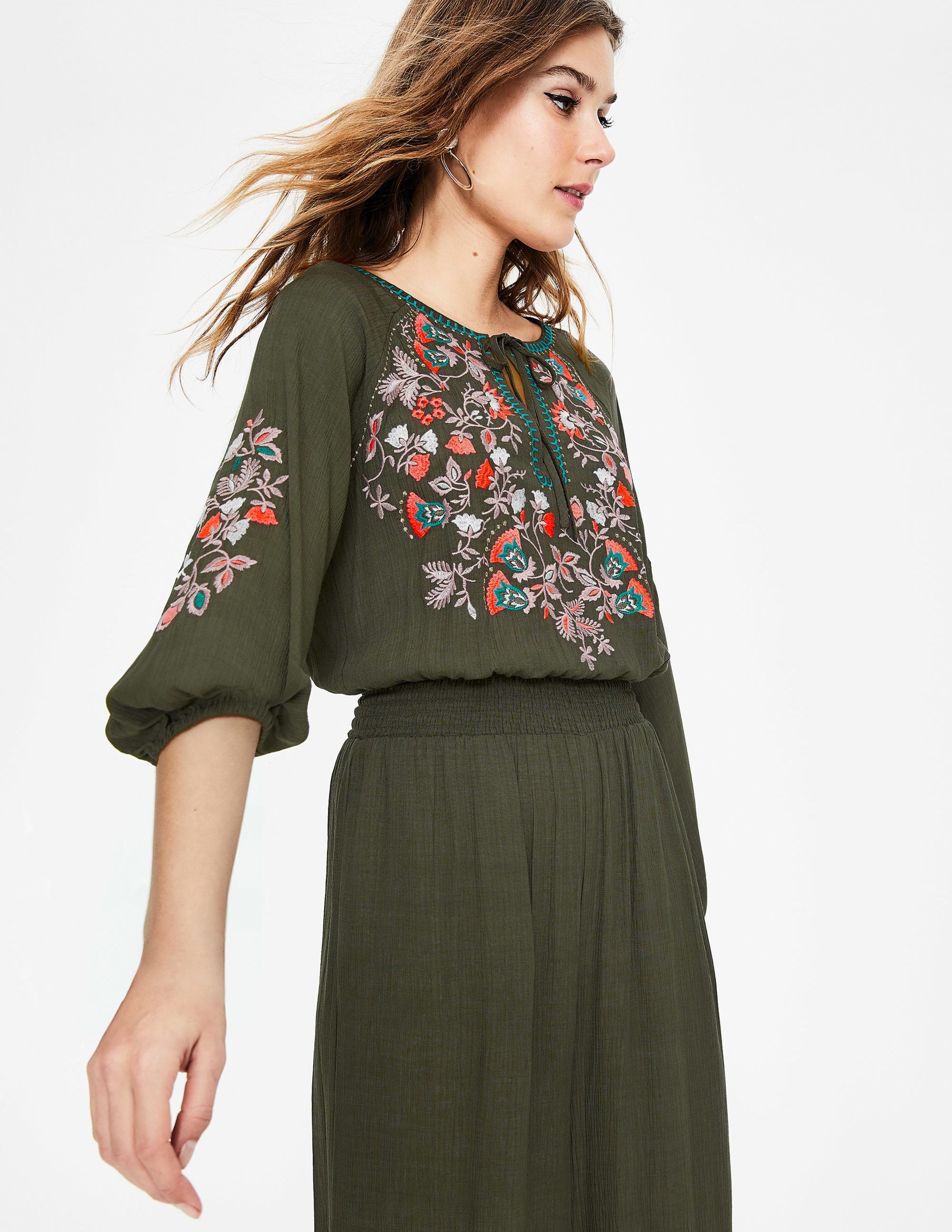 boden khaki jumpsuit