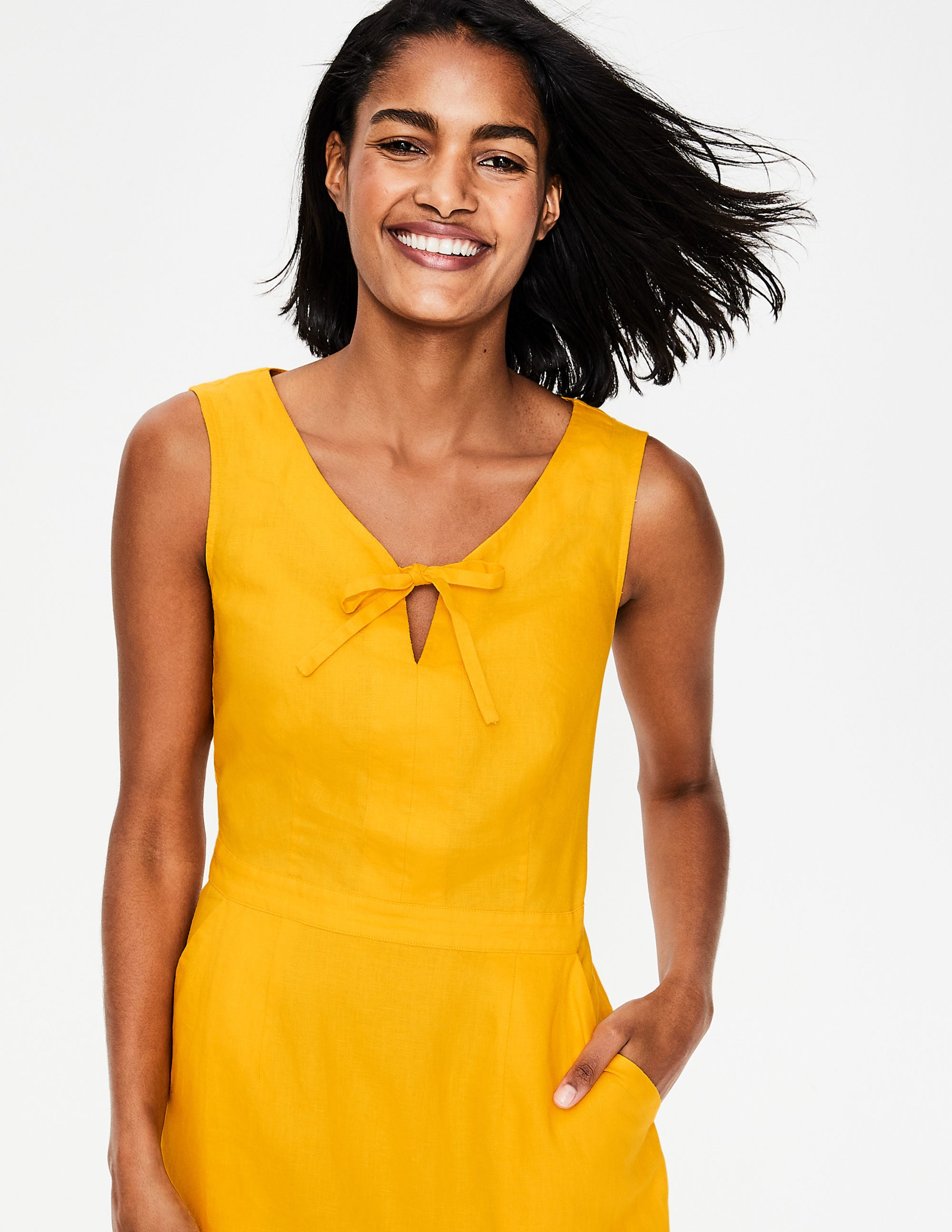 boden rae linen dress