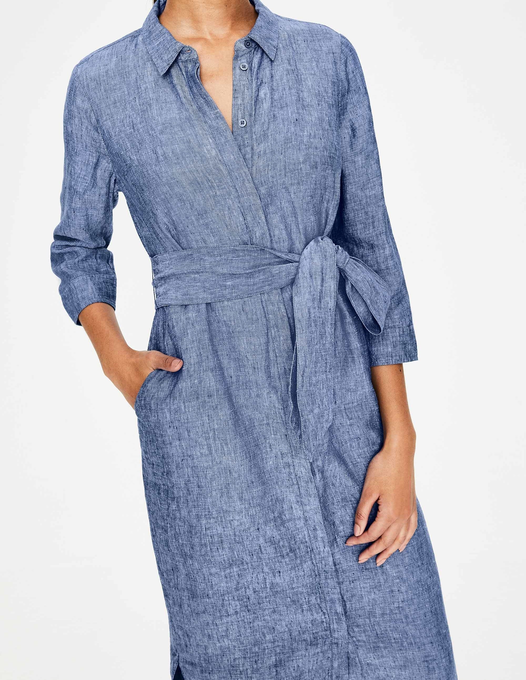 boden freya denim dress