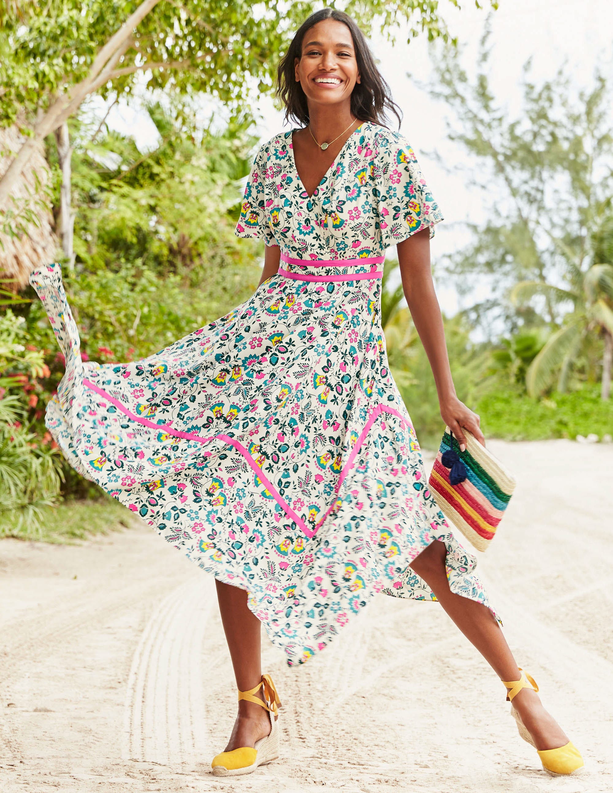 boden heather hem dress