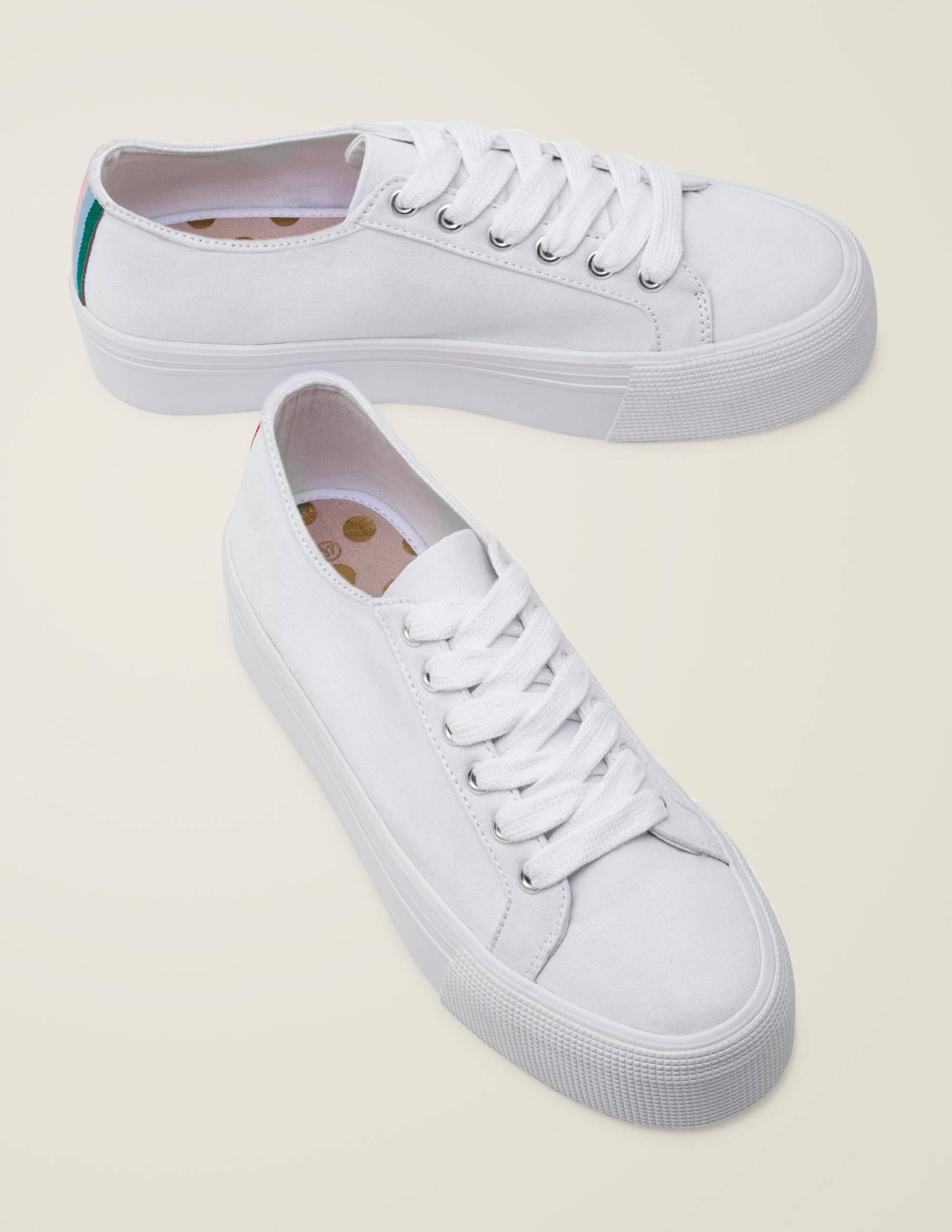 boden white trainers