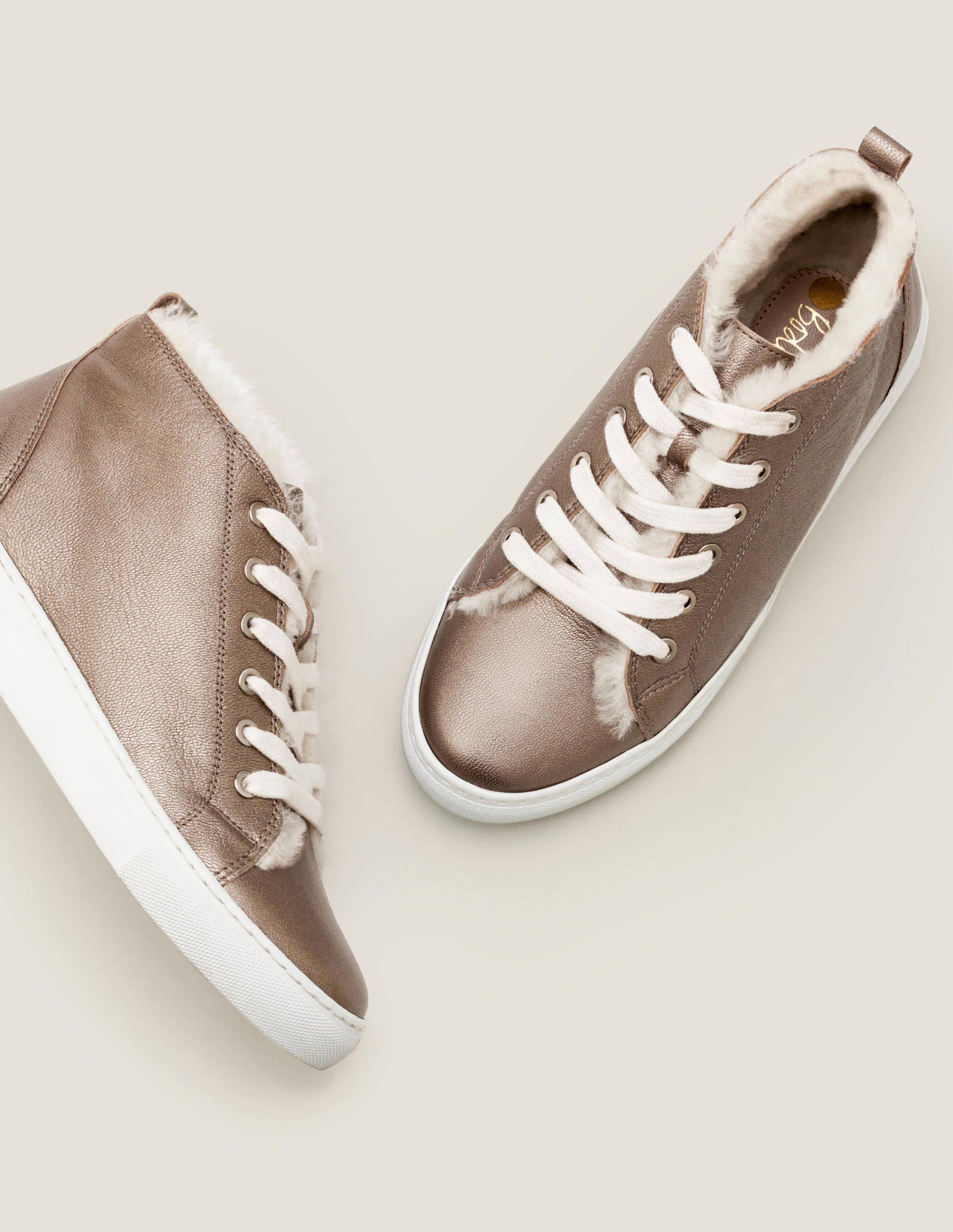 shearling high tops