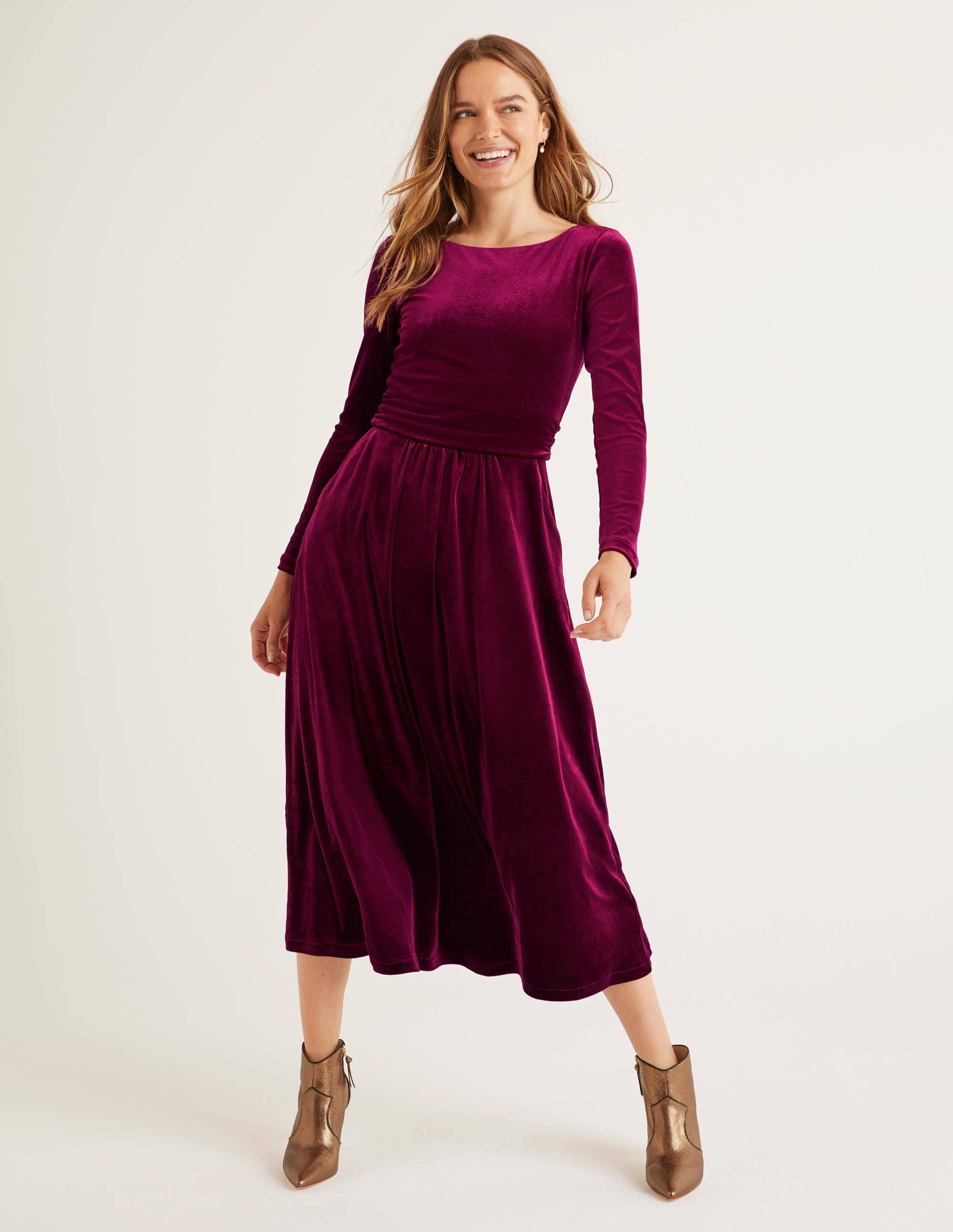 boden lois velvet dress
