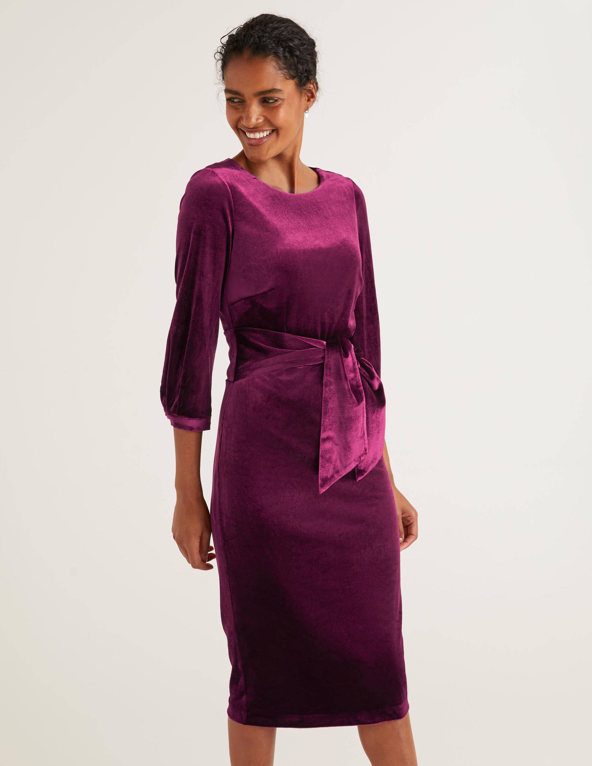 mini boden velvet dress