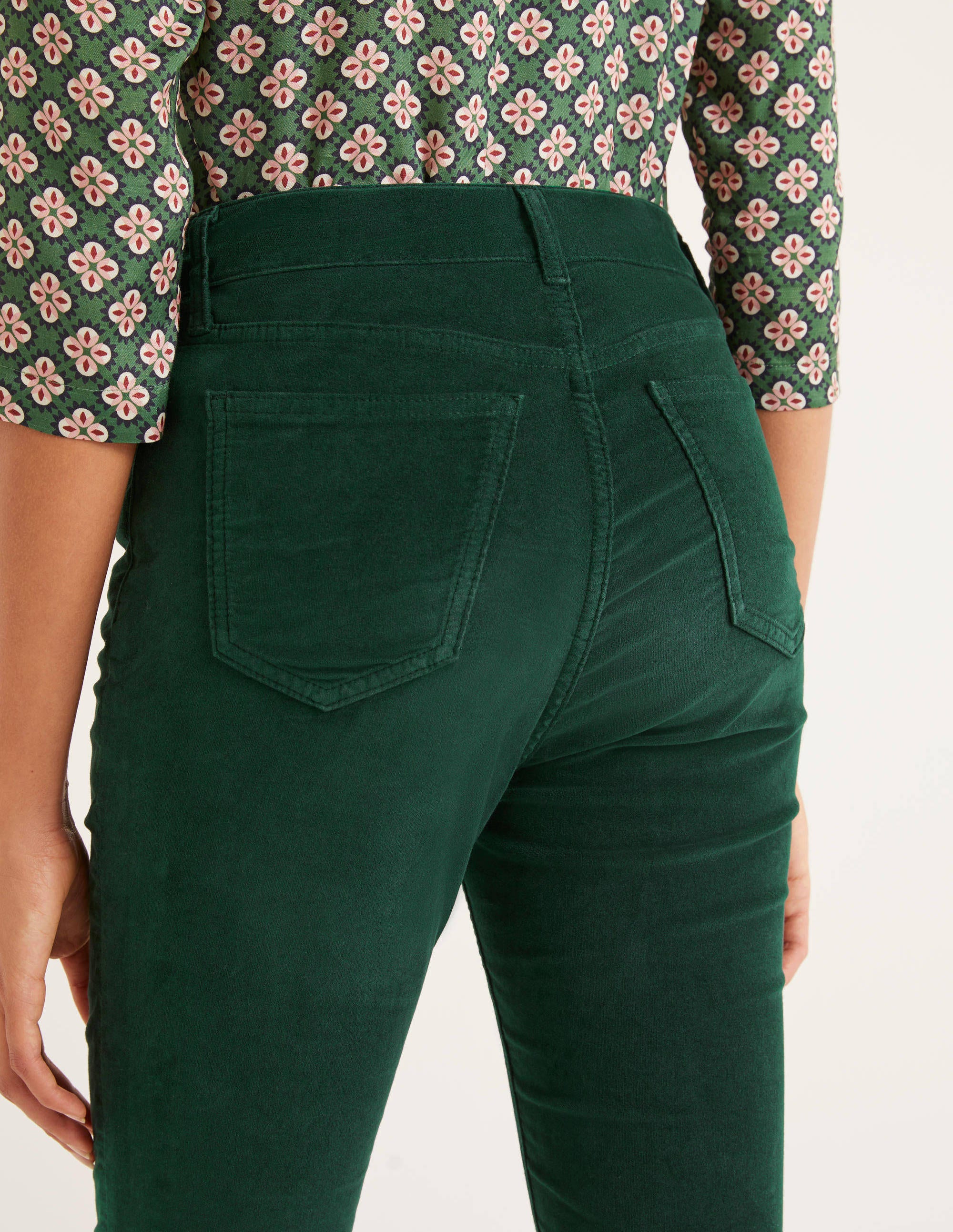 green velvet skinny jeans