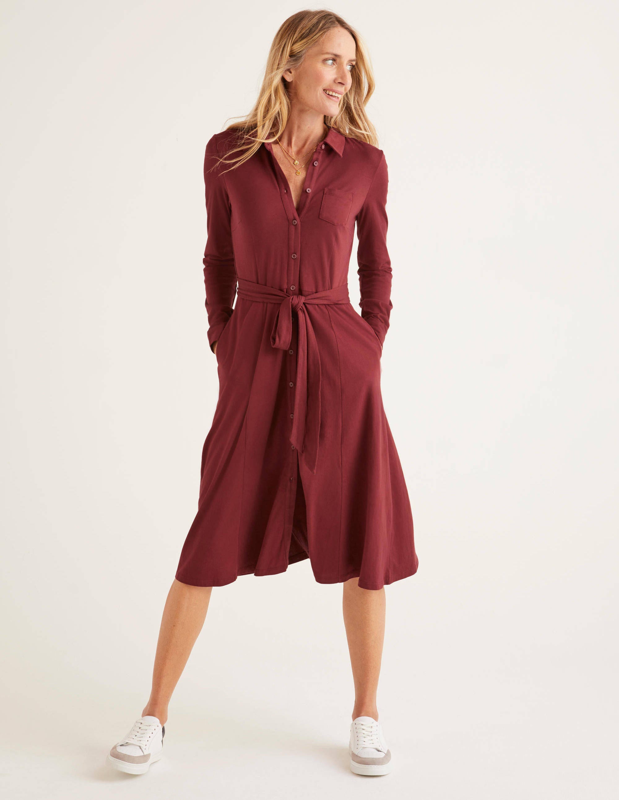 boden scarlett shirt dress