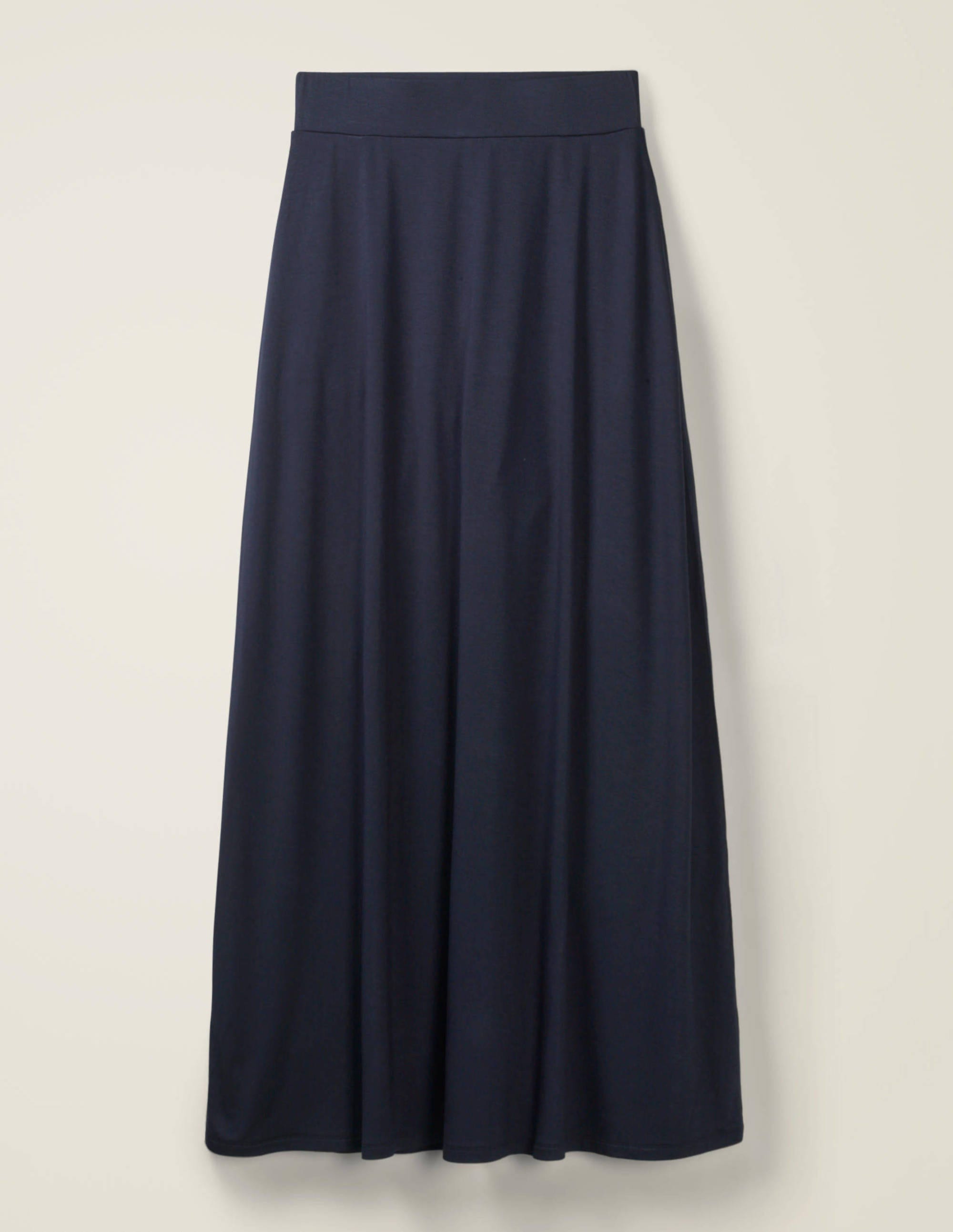 Jersey Maxi Skirt - Navy | Boden UK