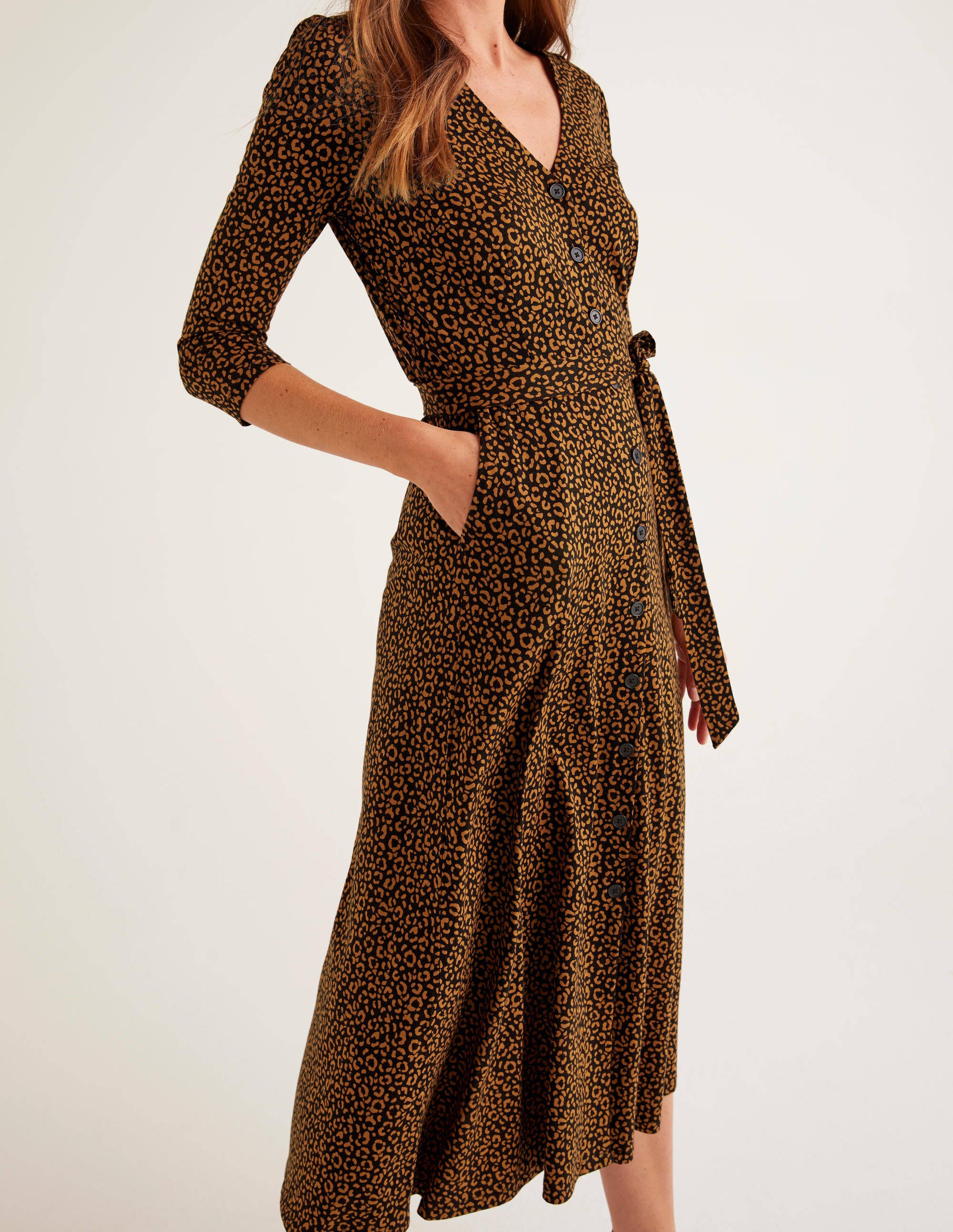 fleur fitted dress boden