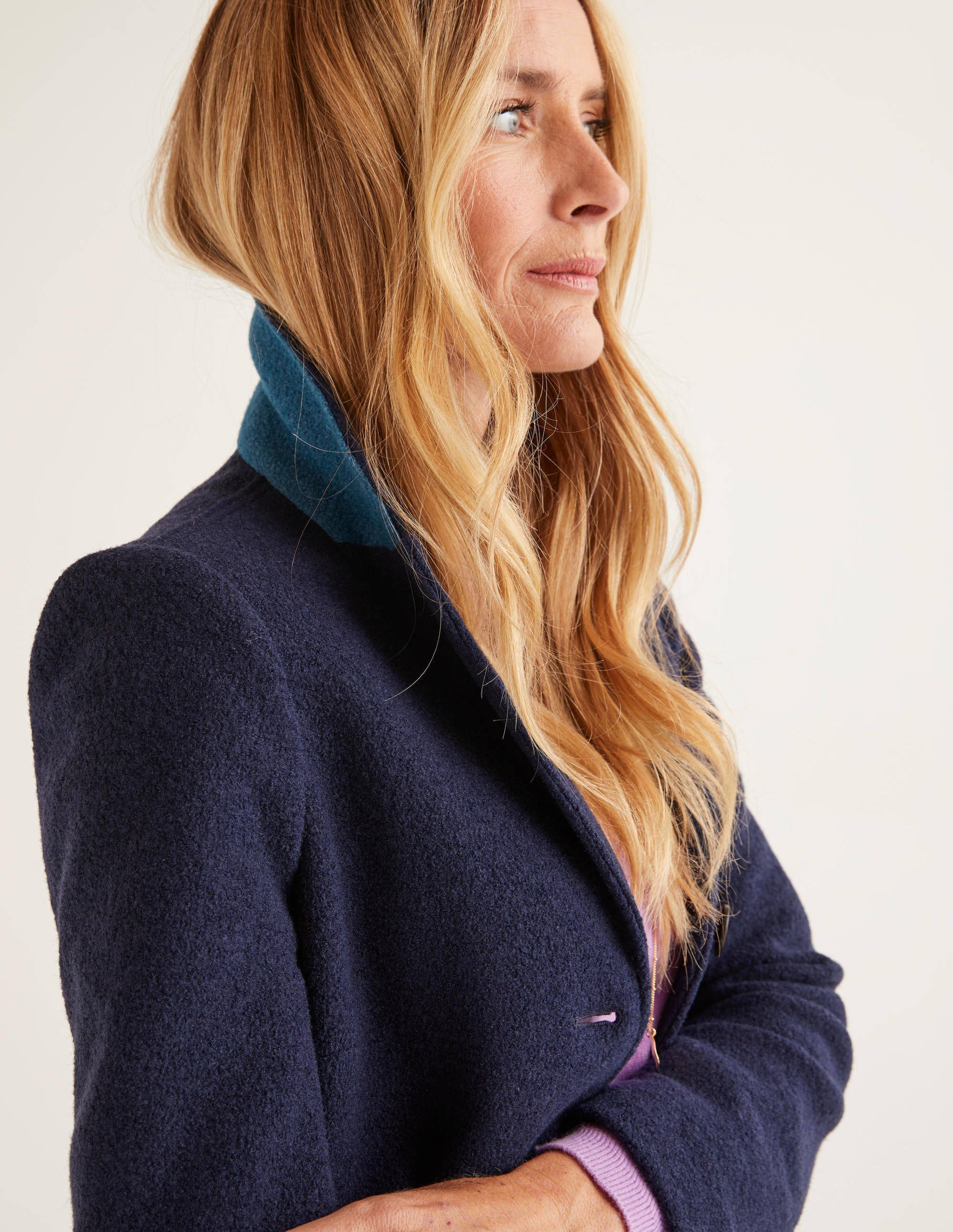 Stanhope Coat Vibrant Plum Stanhope Coat Vibrant Plum