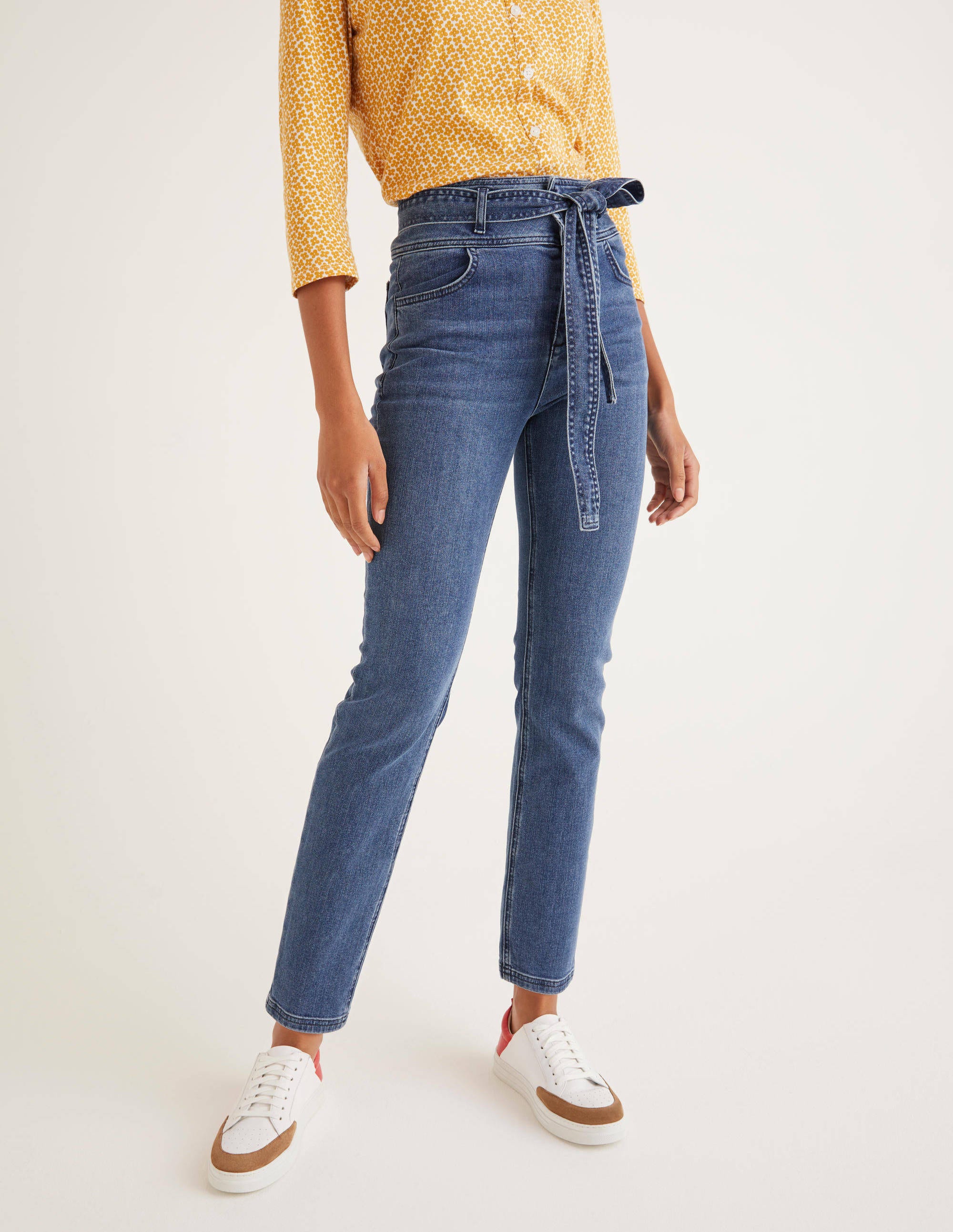 tie waist jeans