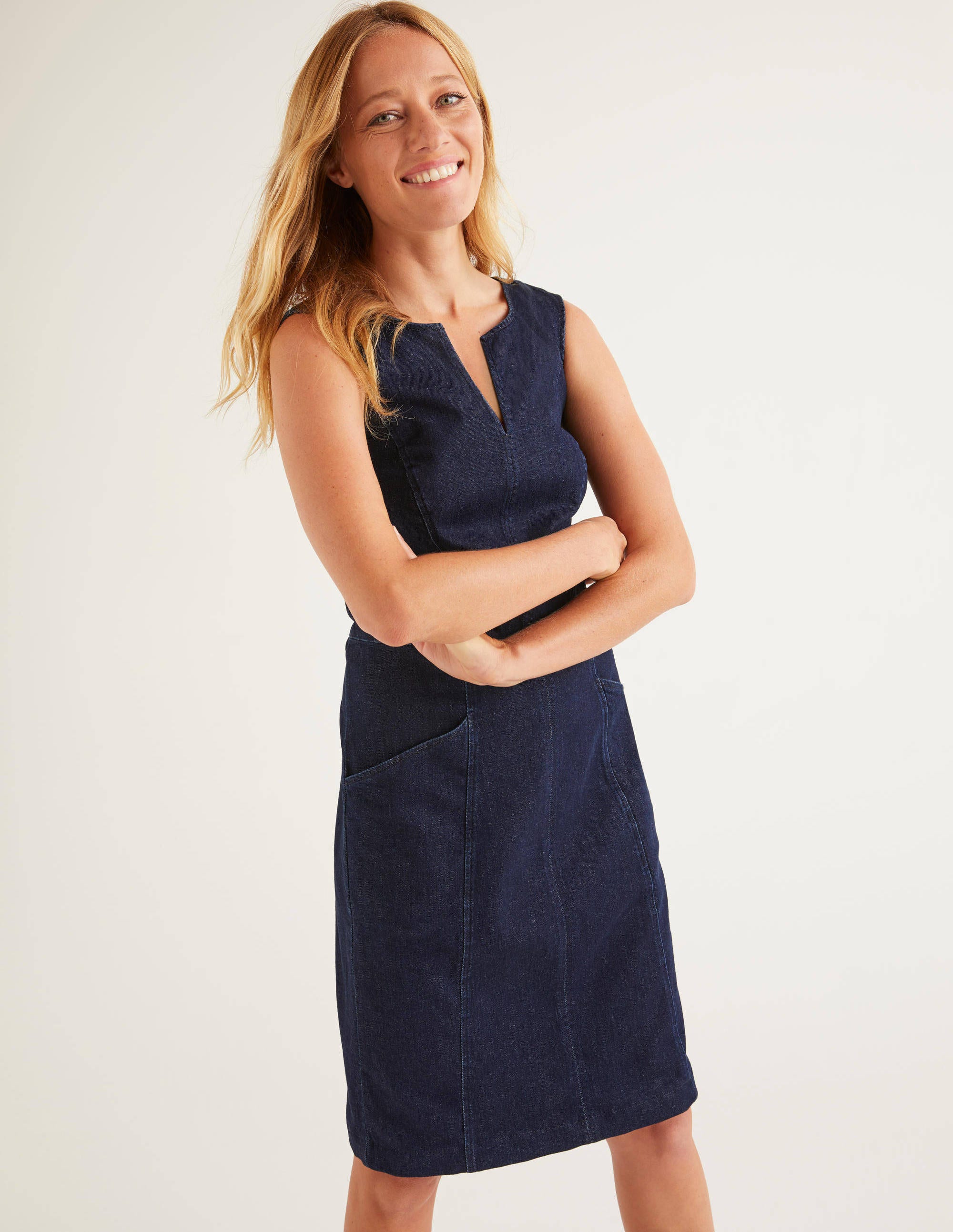 helena chino dress boden
