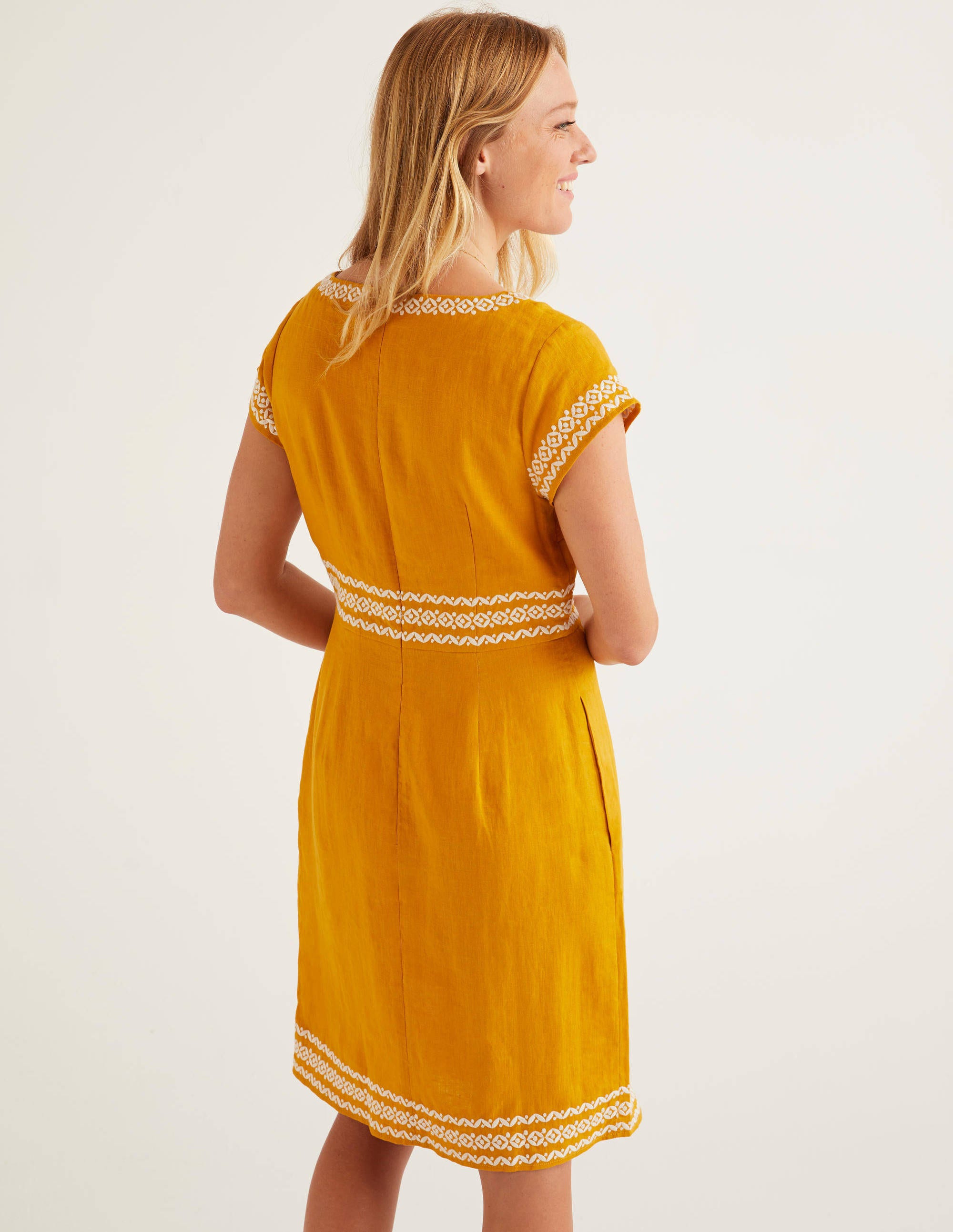 boden katie linen dress