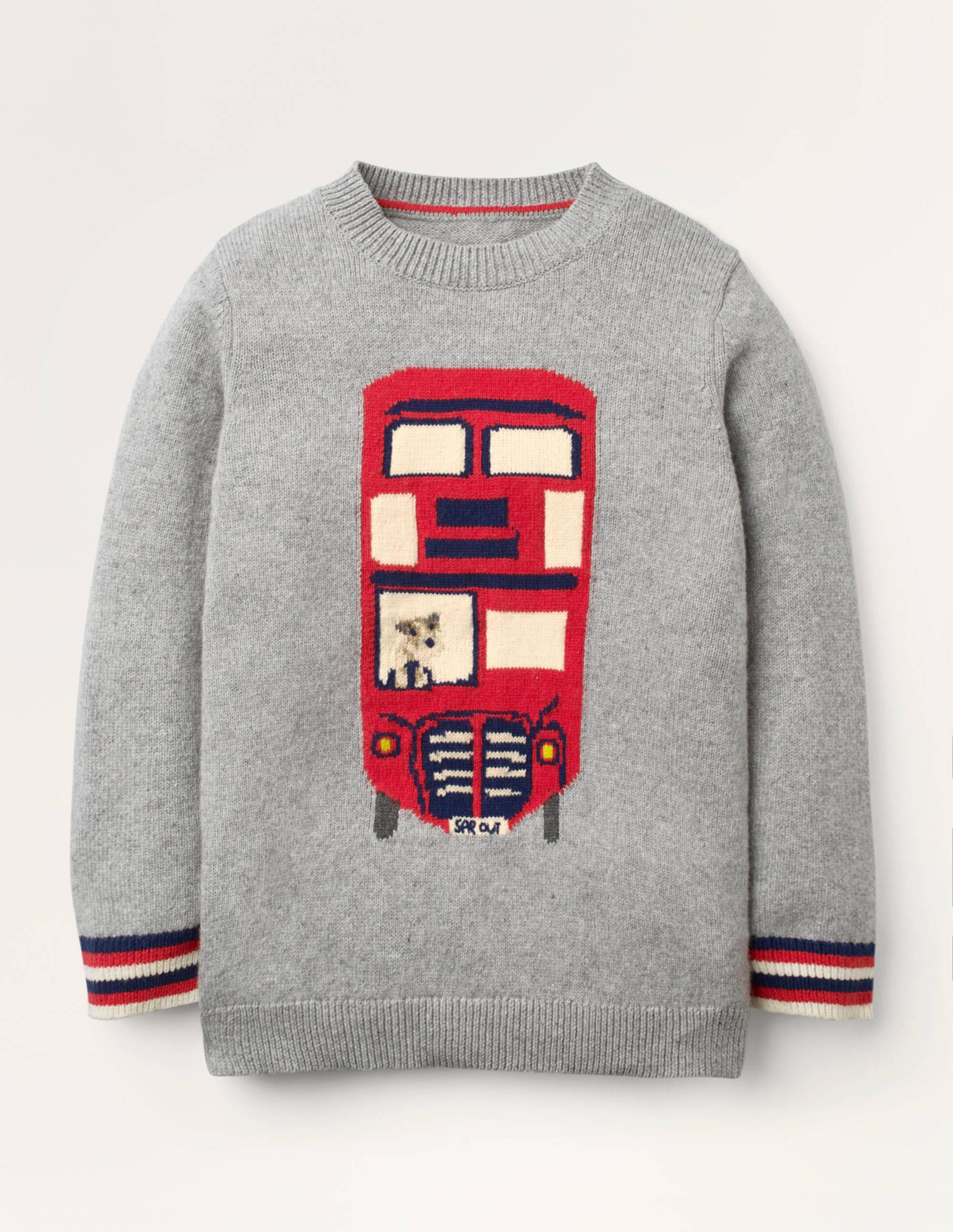 grey marl sweater