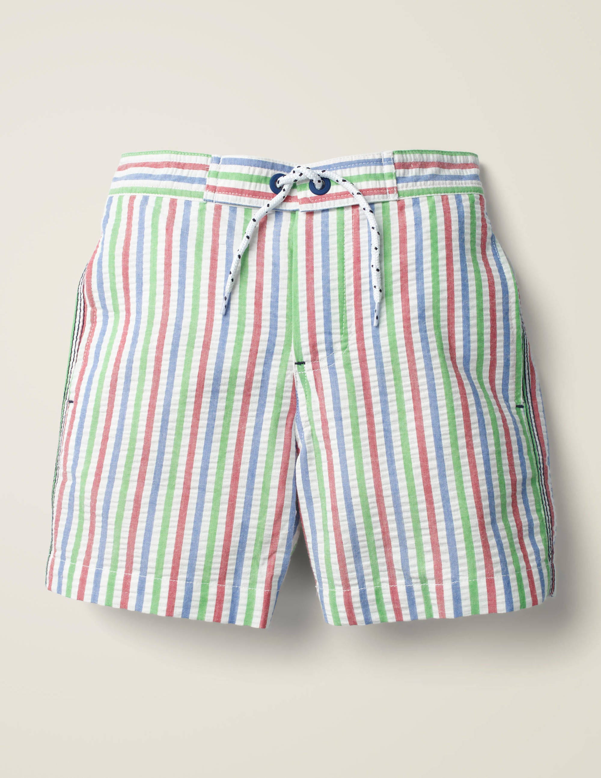 baby boy gingham swim trunks