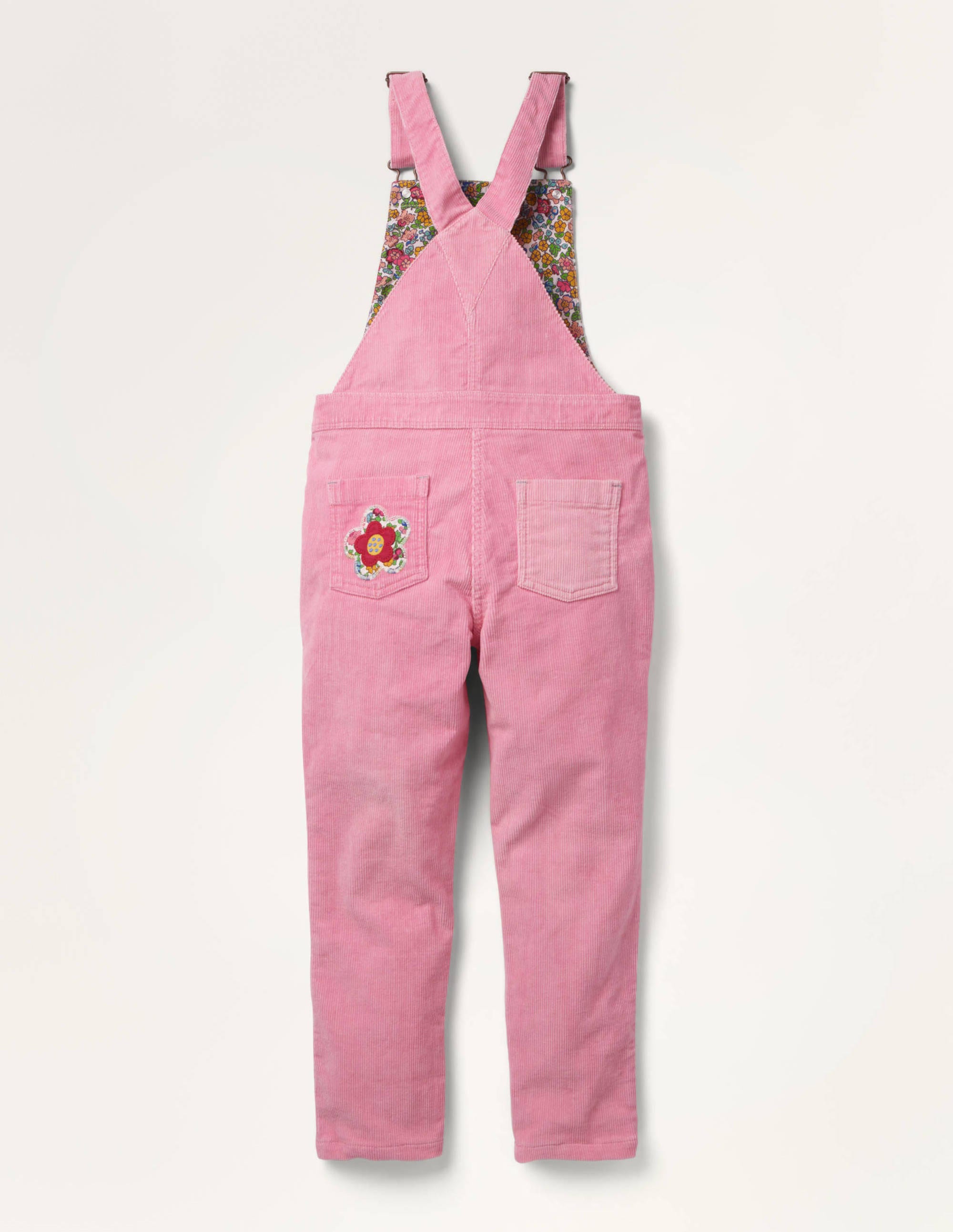 light pink dungarees