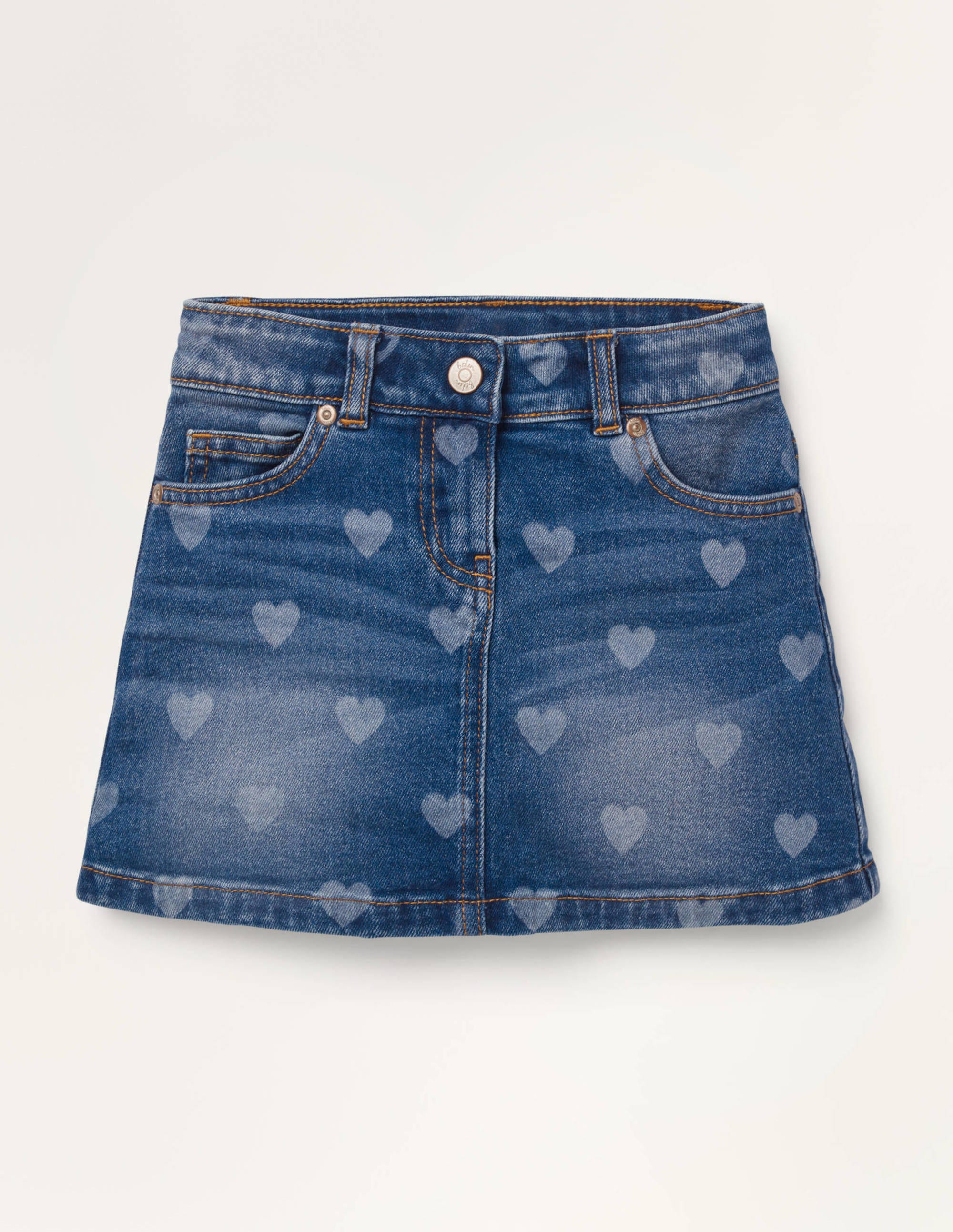 denim skirt boden