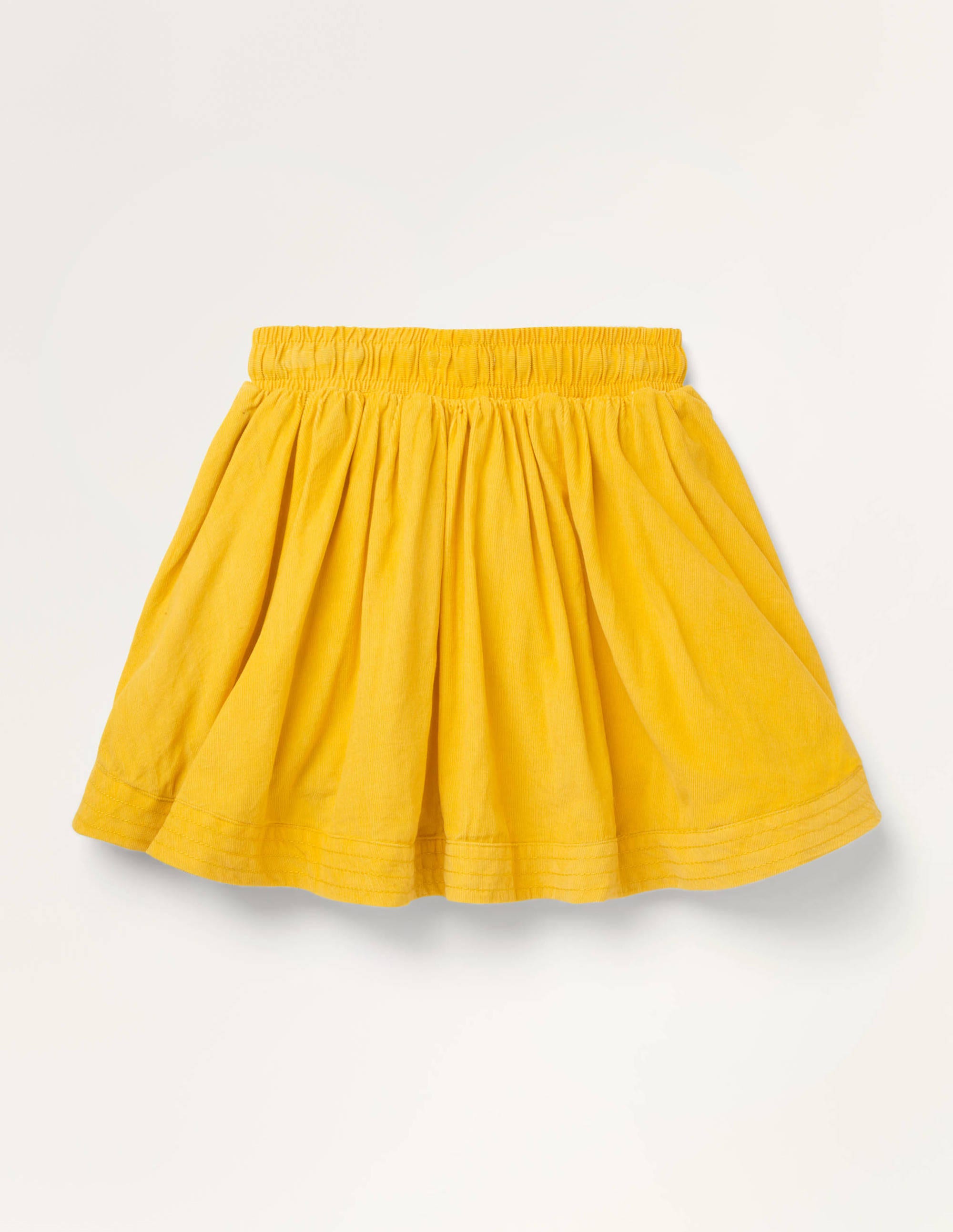 yellow skirt
