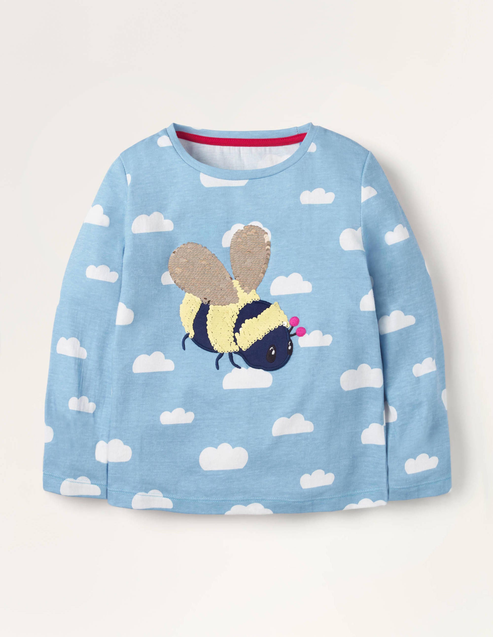 elle sequin sweatshirt by boden