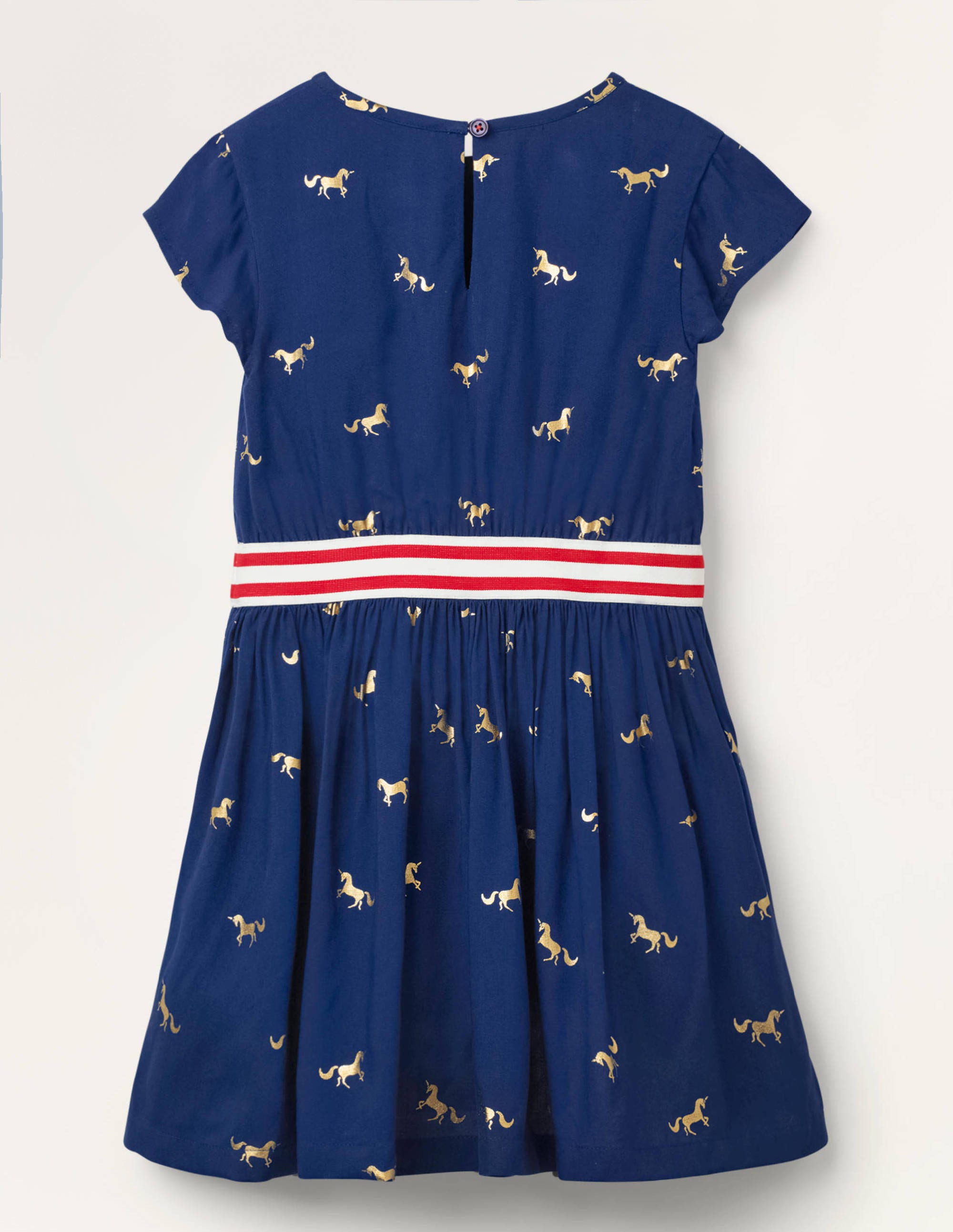 unicorn print dress