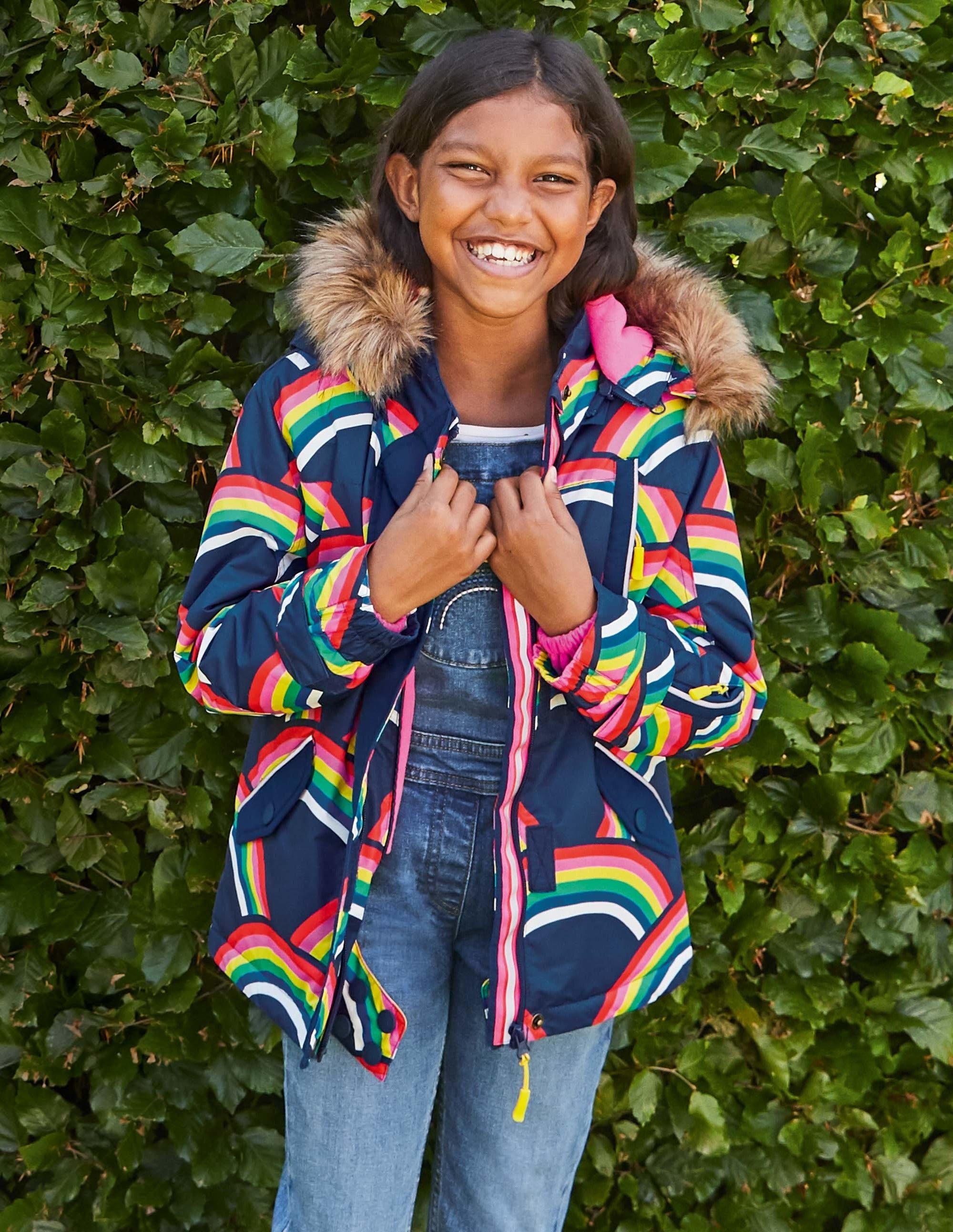 mini boden snow jacket