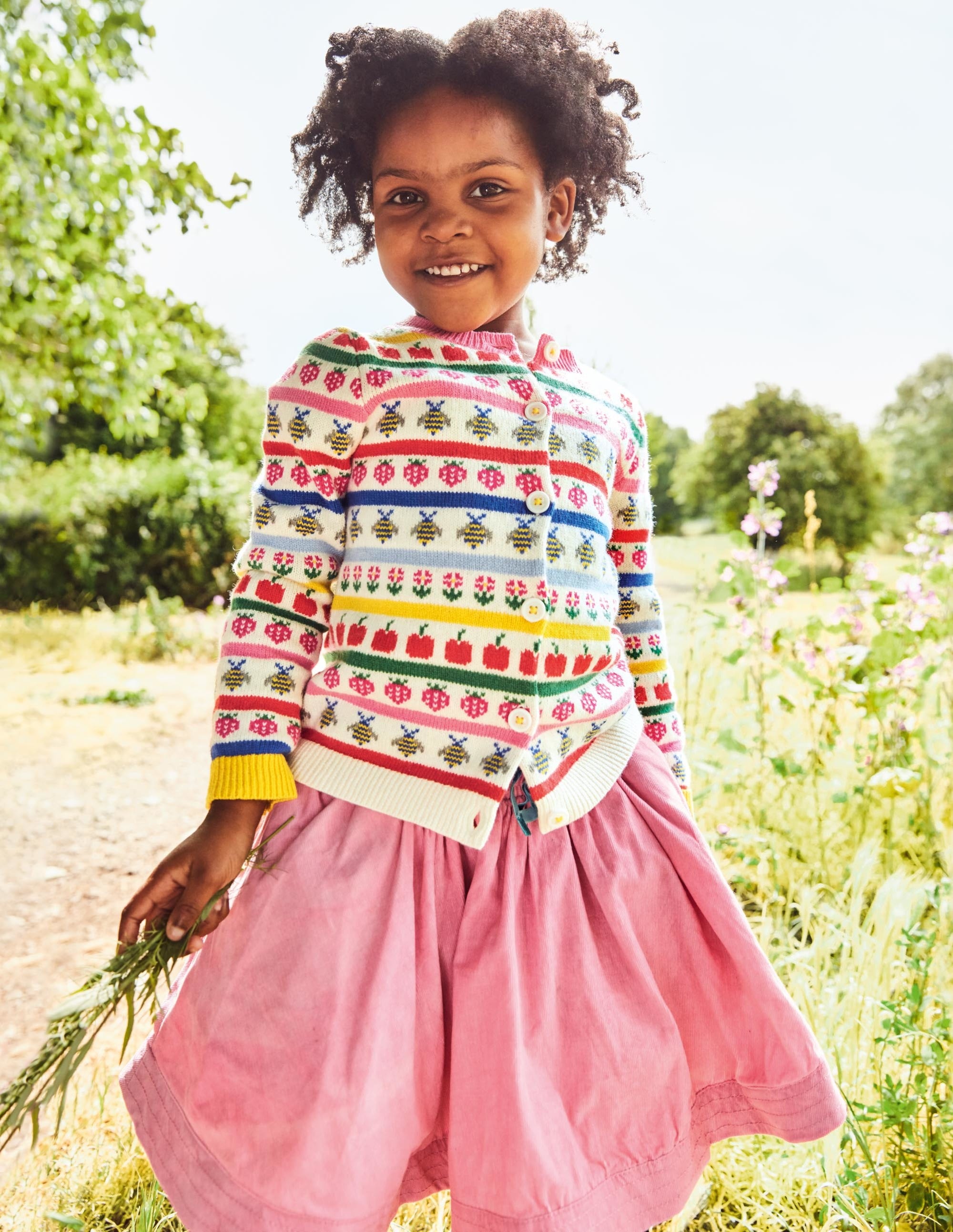 girls fair isle sweater