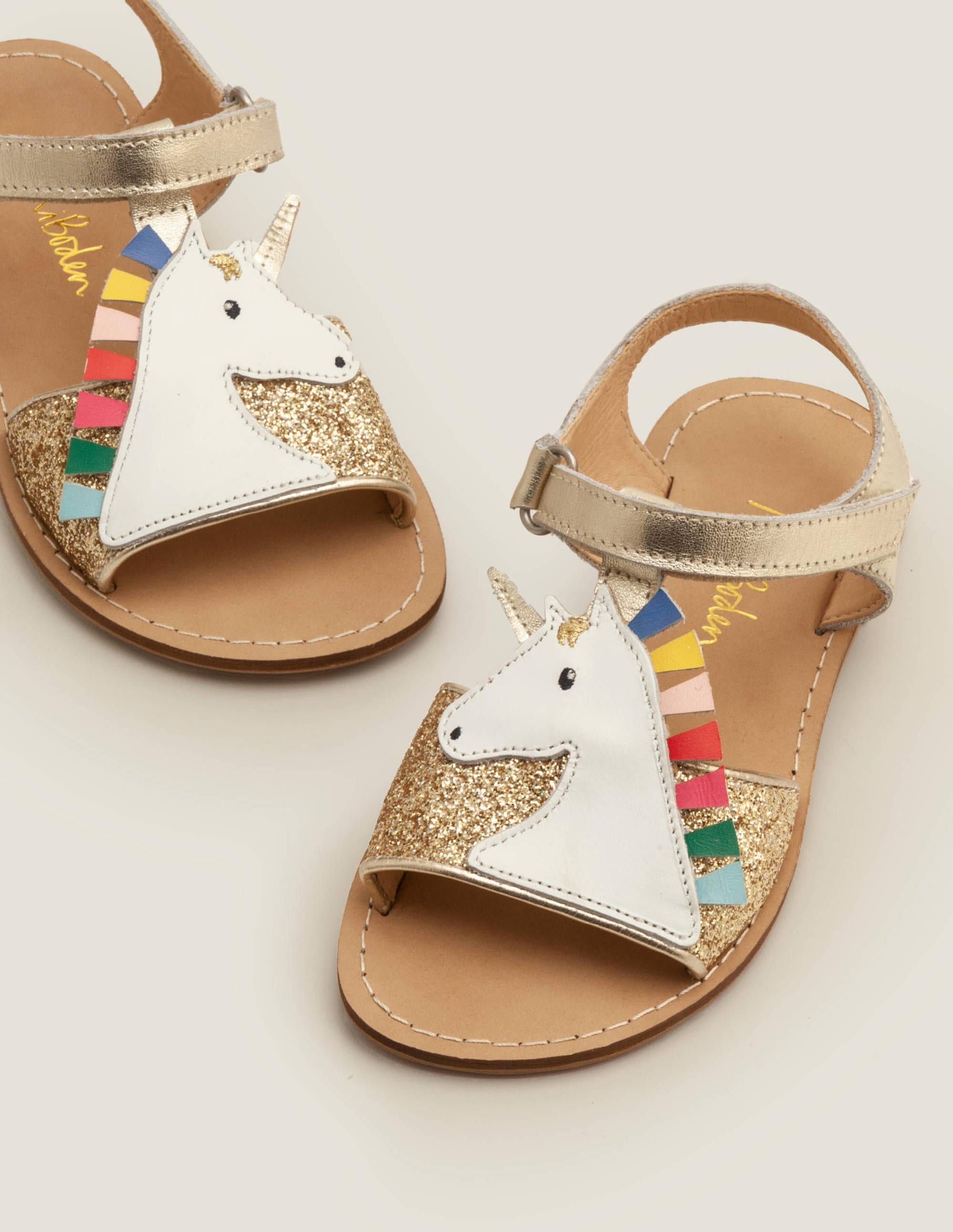 boden gold sandals