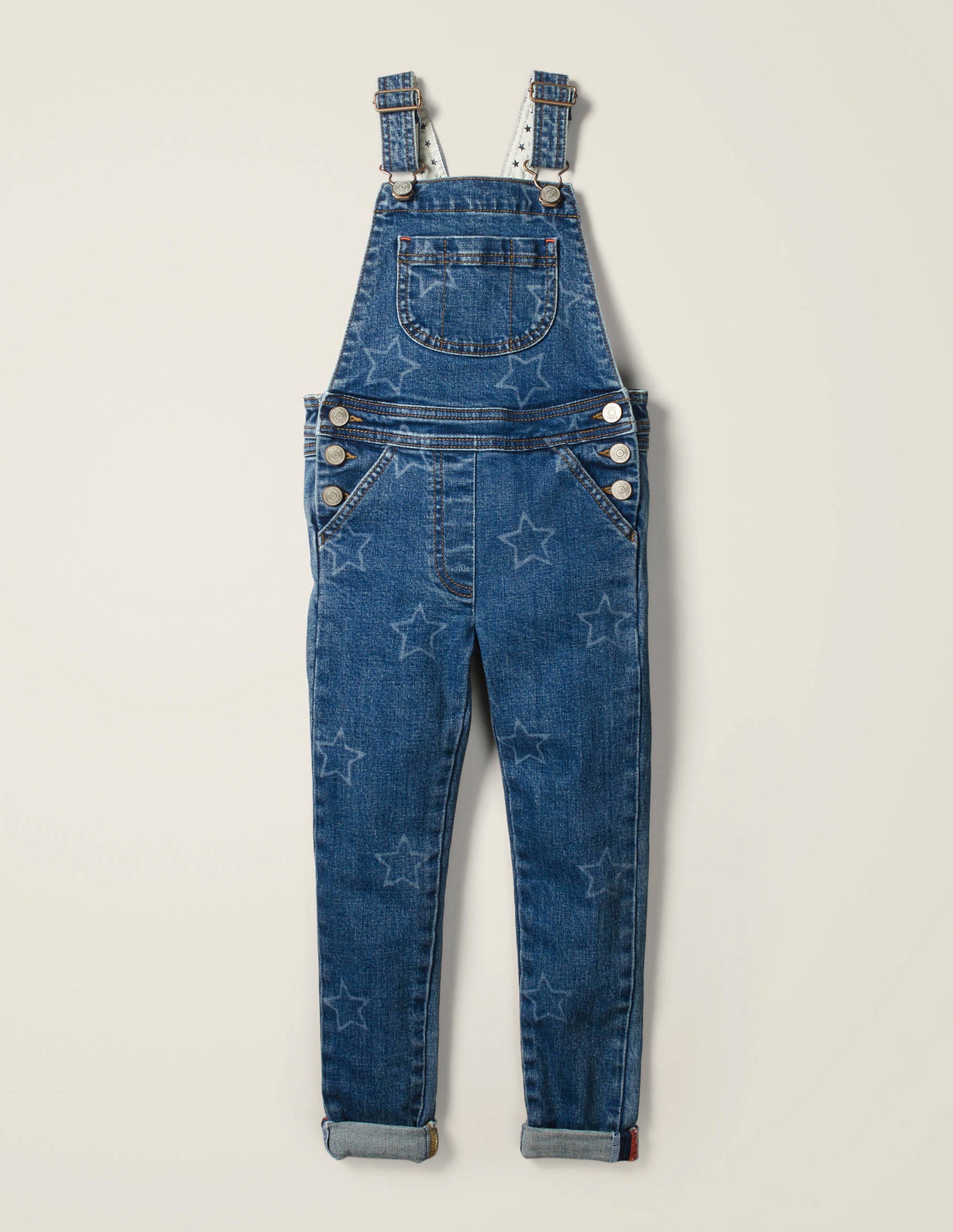 slim leg dungarees