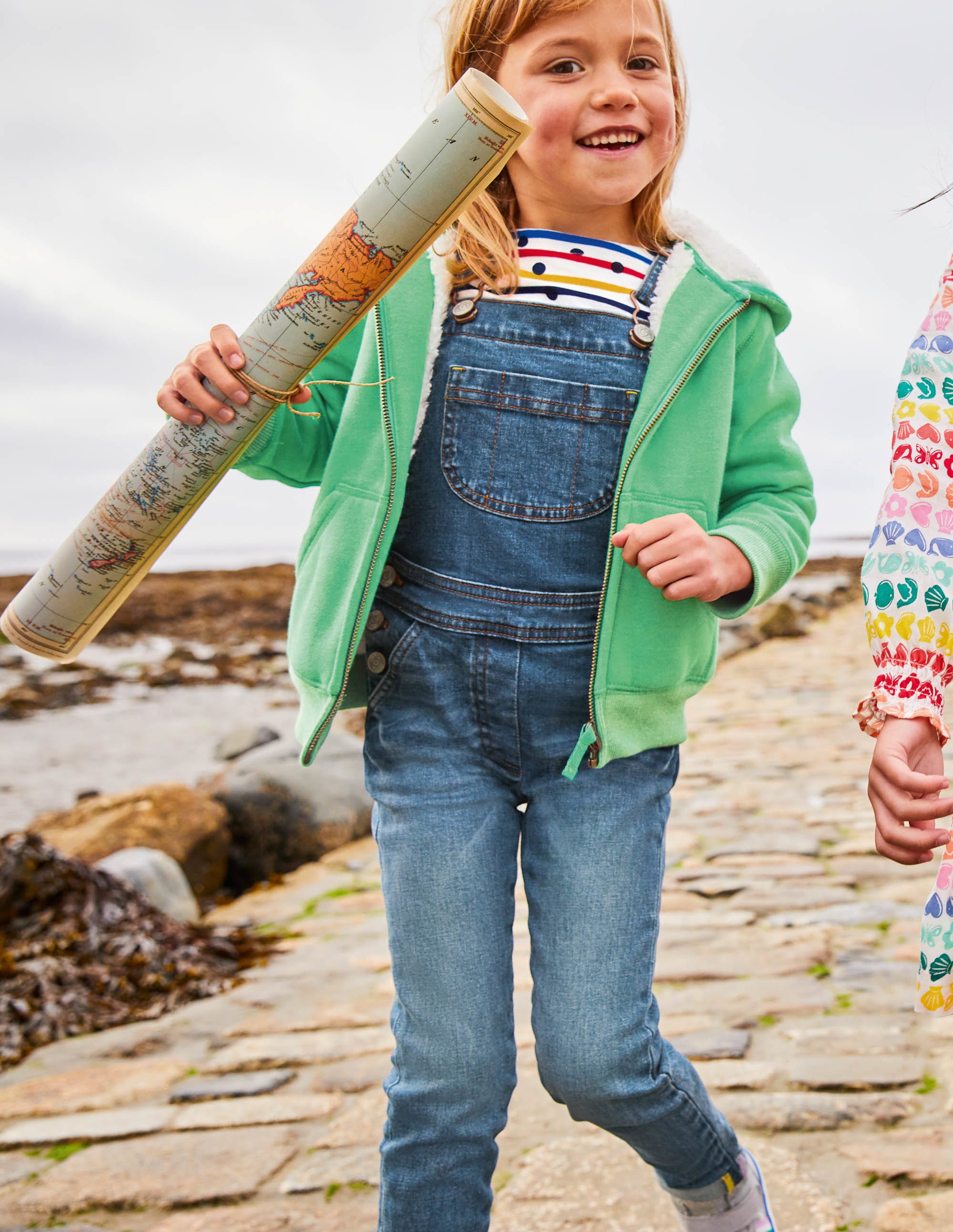 boden girls dungarees