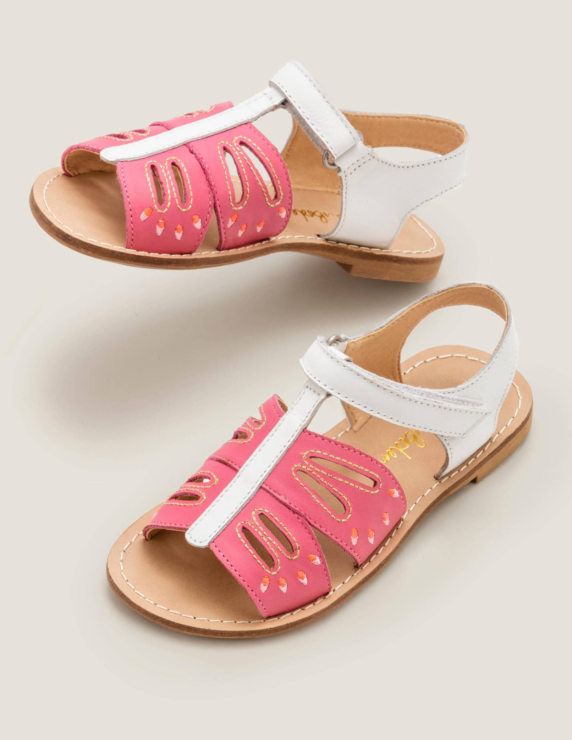 pink sandals
