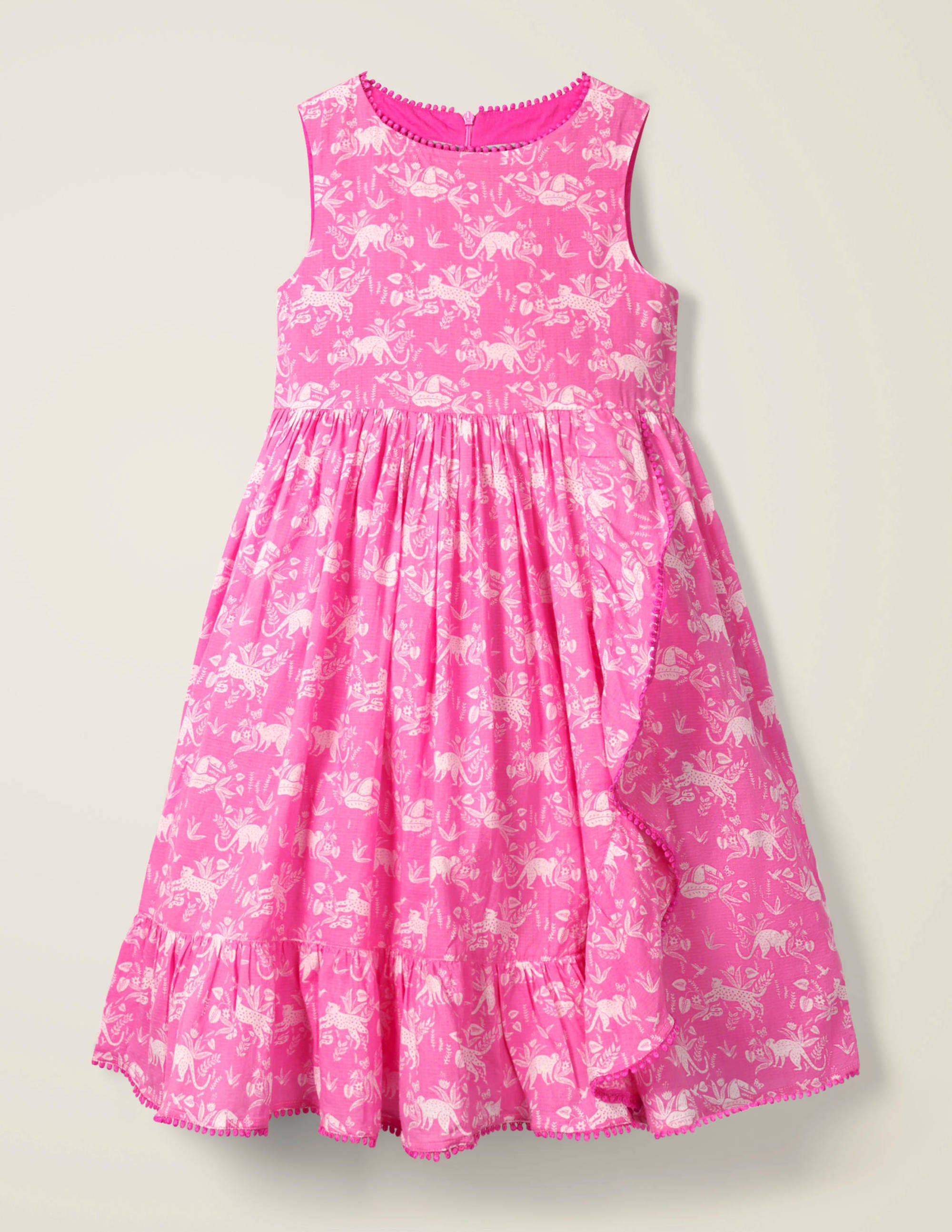 boden pom pom dress