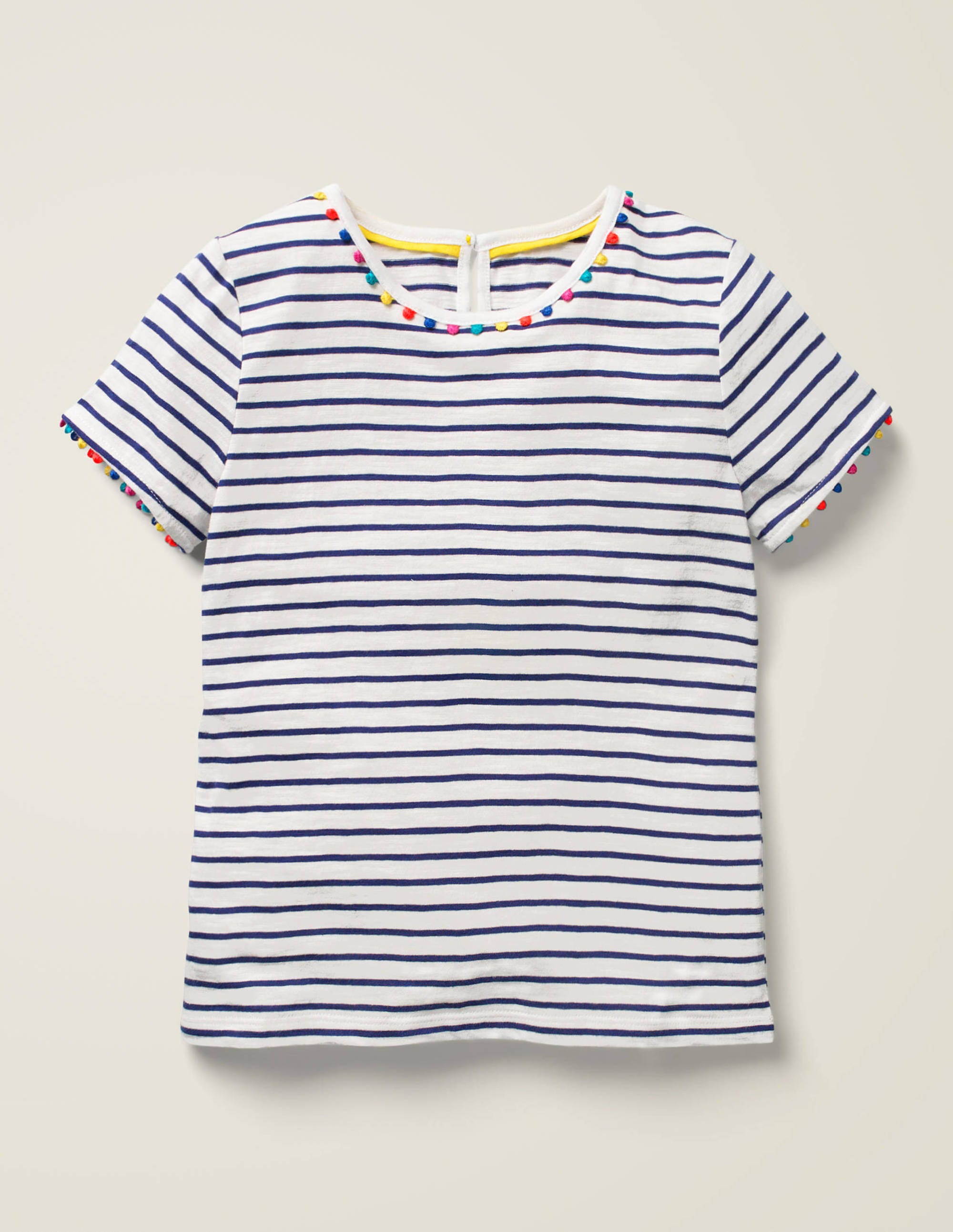 Mini Boden boys pyjama set blue white stripe jersey top bottoms age 2-12 new