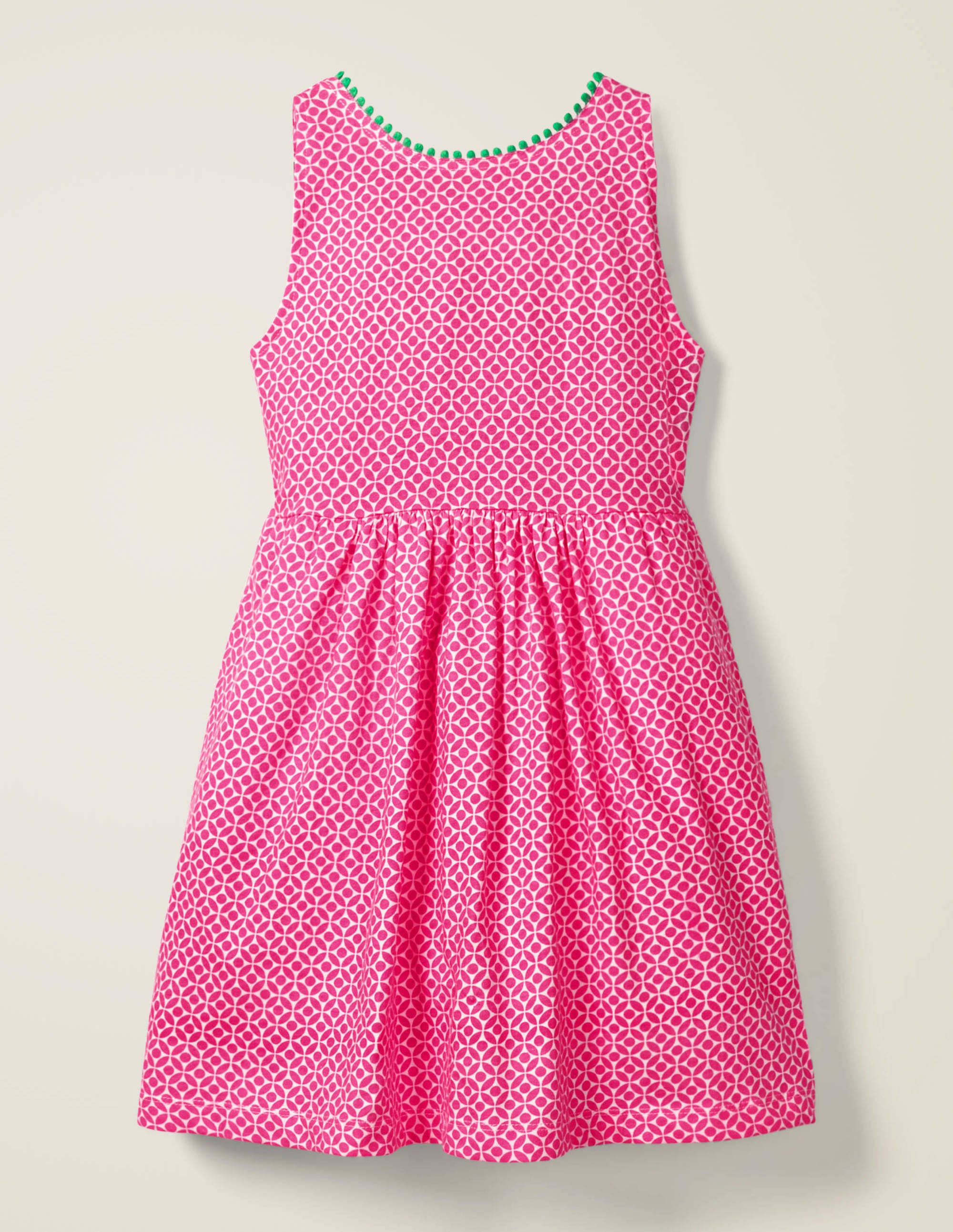 boden pom pom dress