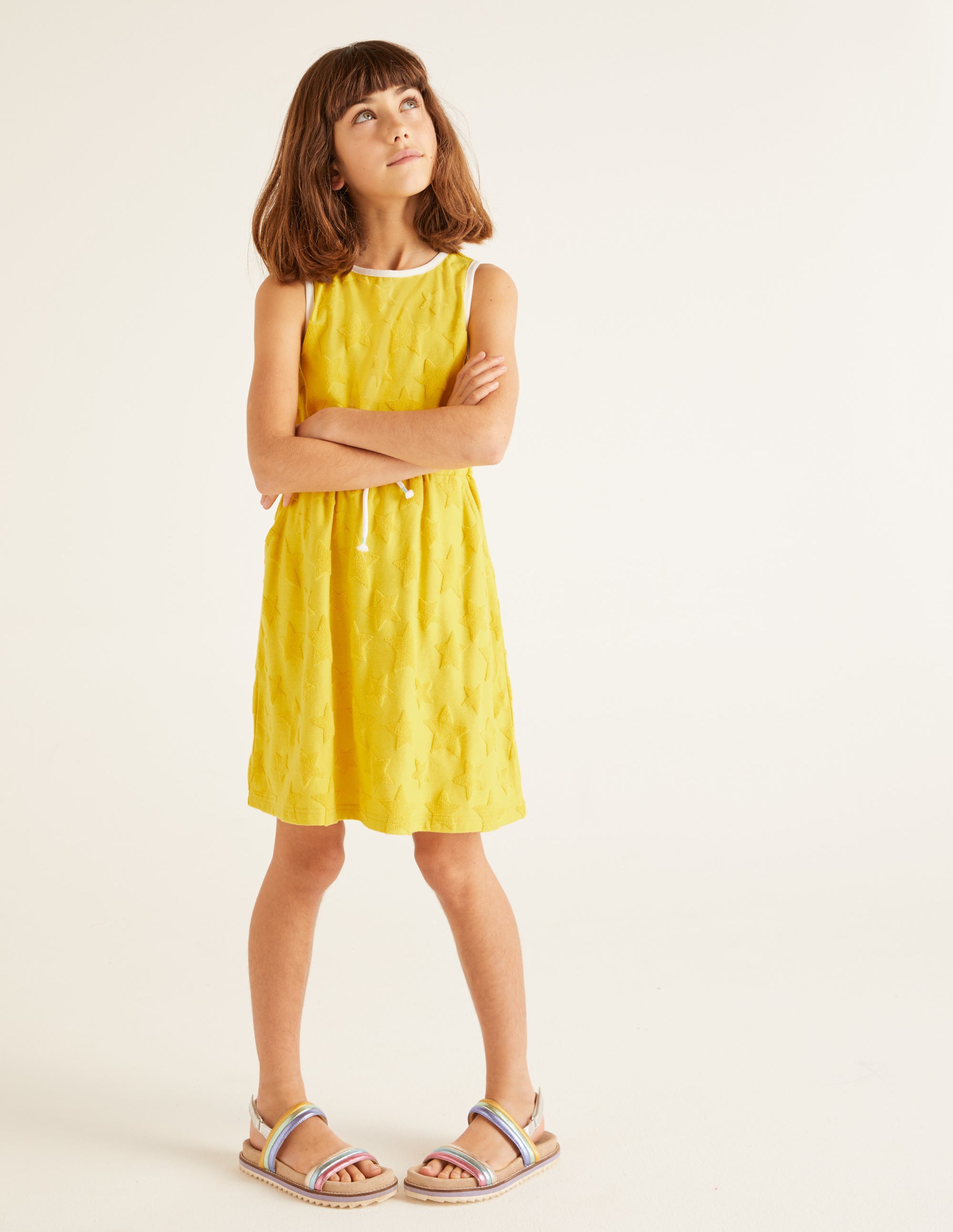 boden towelling dress