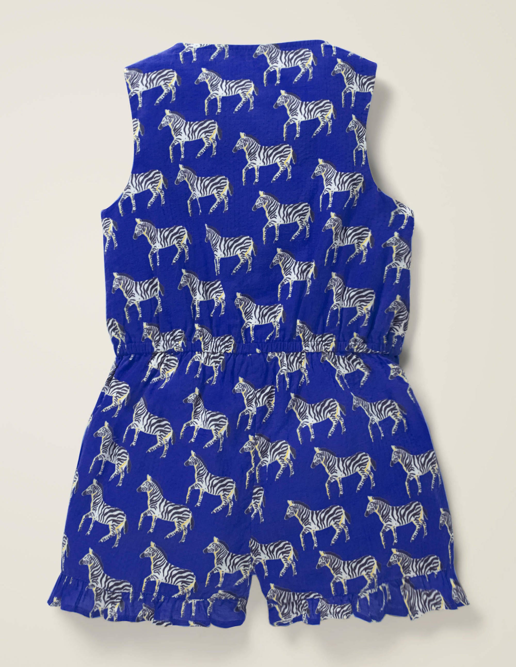 zebra playsuit