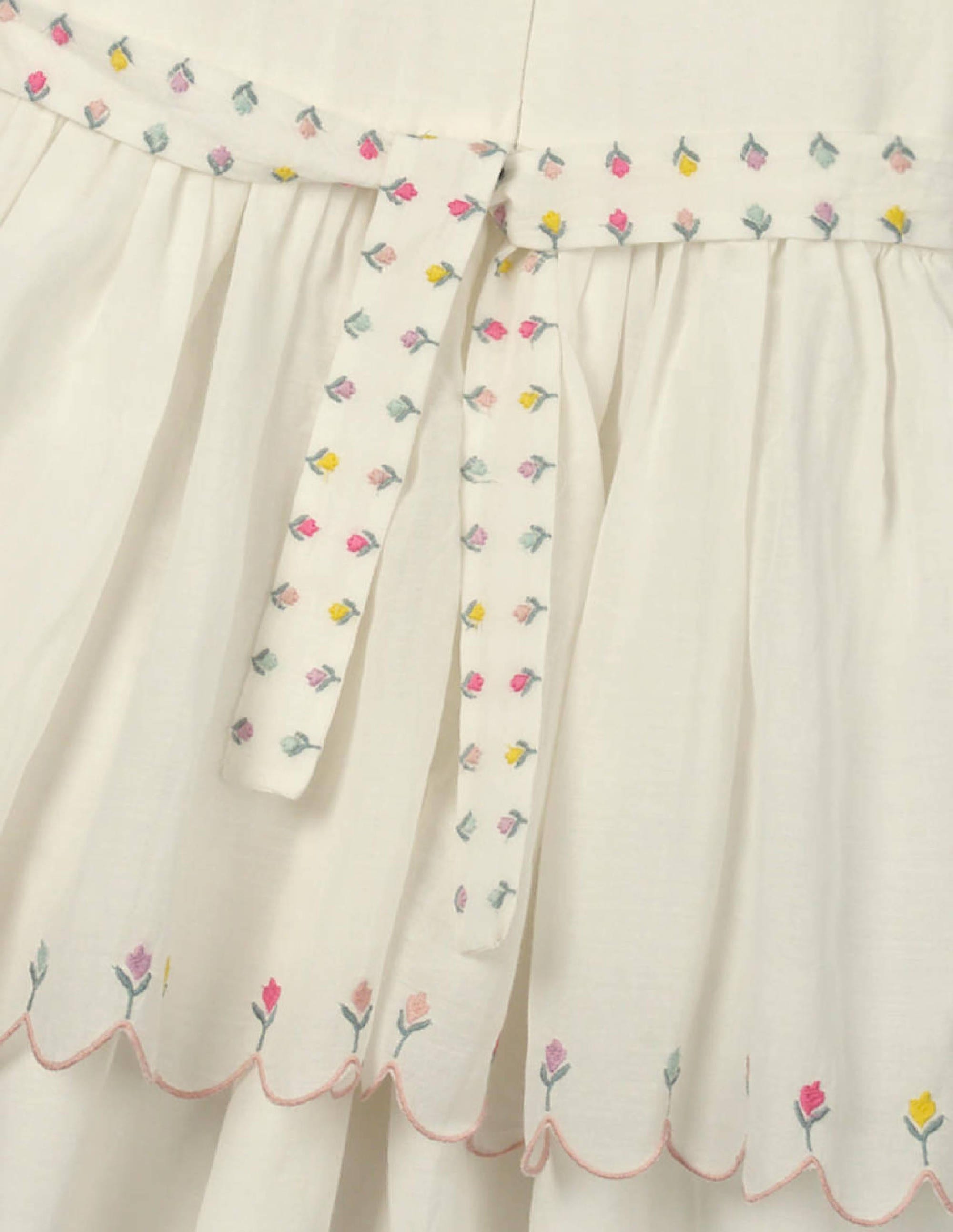 mini boden embroidered floaty dress