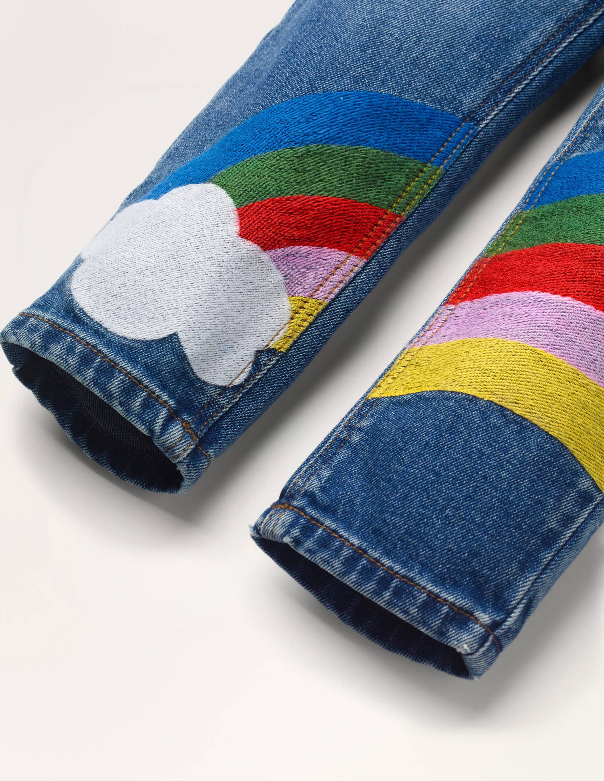 Embellished Rainbow Jeans Rainbow Denim Boden US