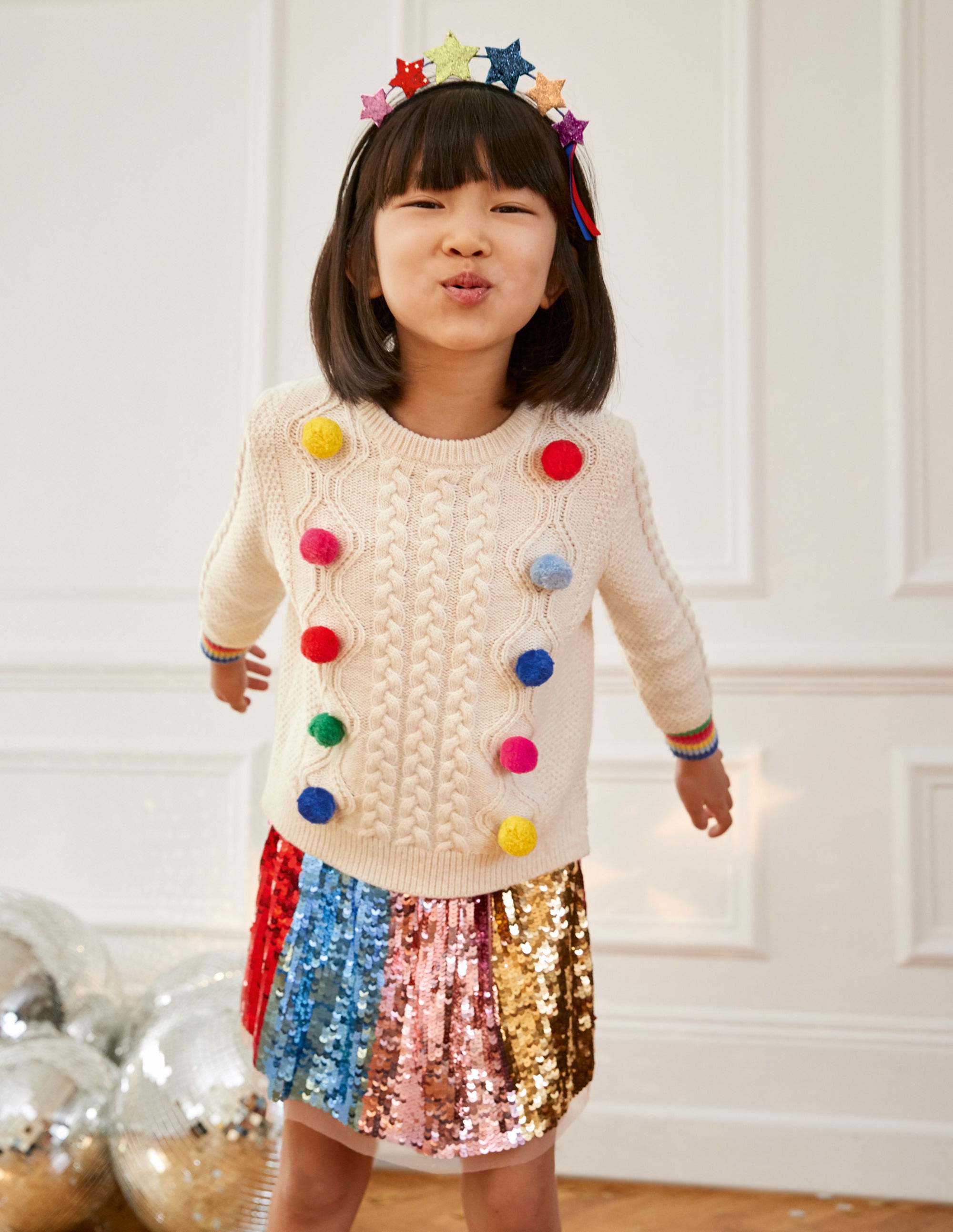 pom pom cardigan womens