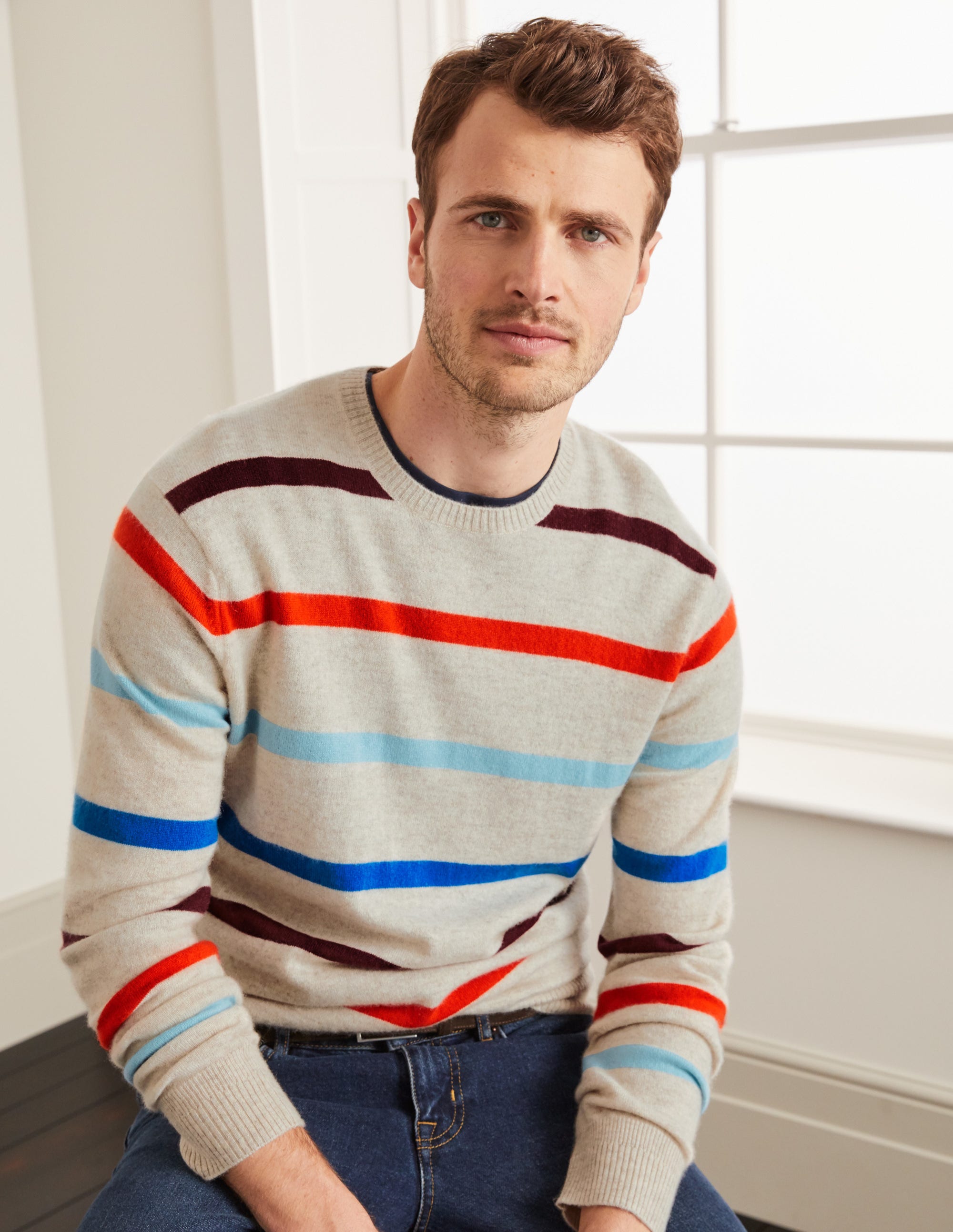 boden cashmere crew neck jumper