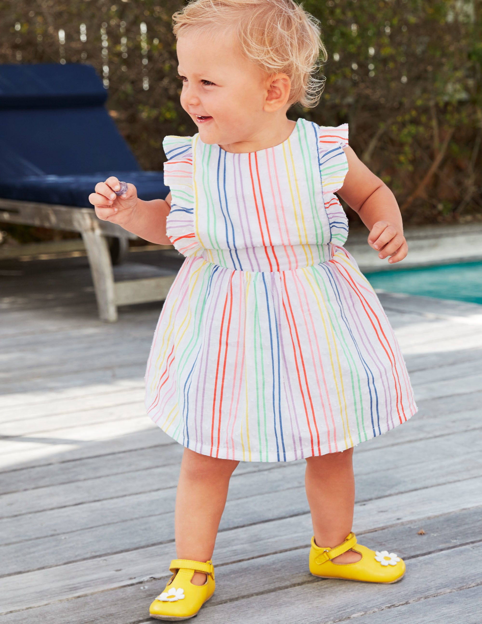 rainbow pinafore