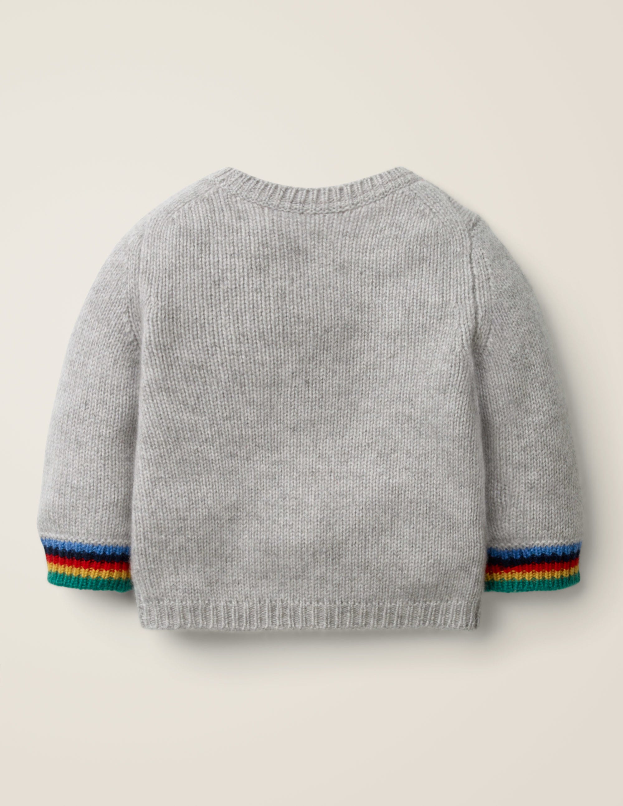 long grey cashmere cardigan